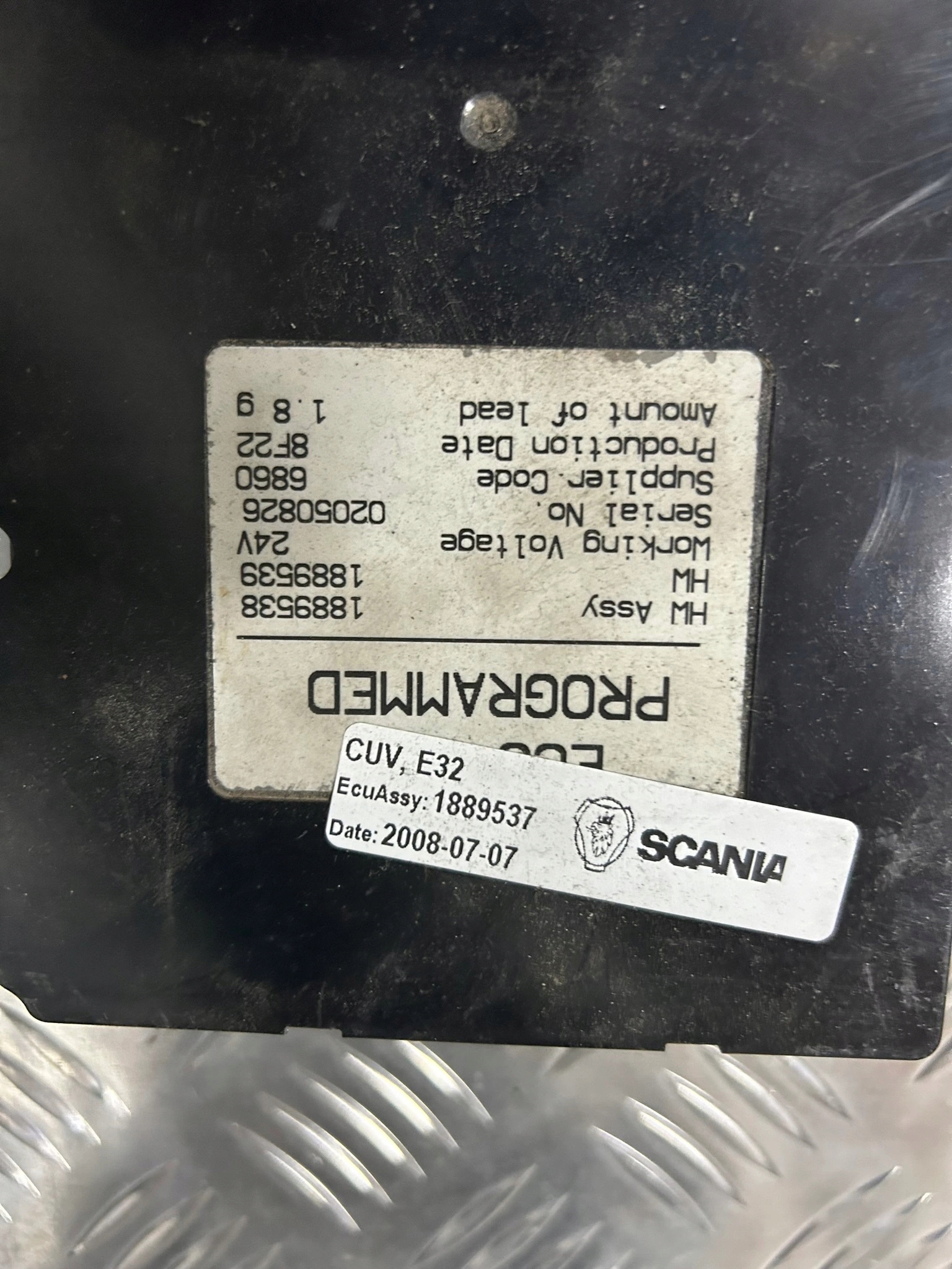 KOORDYNATOR STEROWNIK ŚWIATEŁ VIS CUV 1 SCANIA - obrazek 2