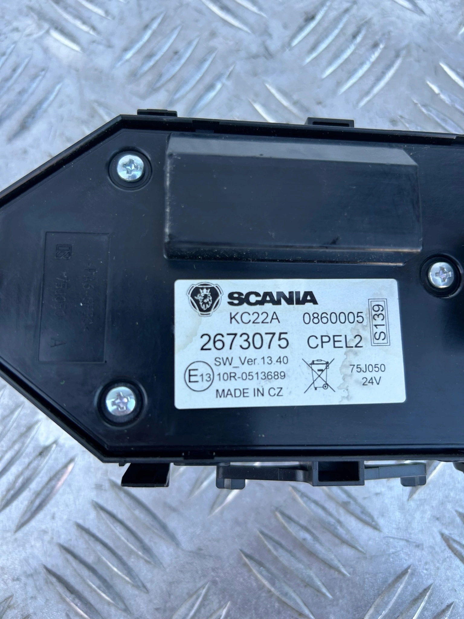 PANEL STEROWANIA ŚWIATEŁ PRZYCISKI SCANIA NTG NOWY MODEL - obrazek 2