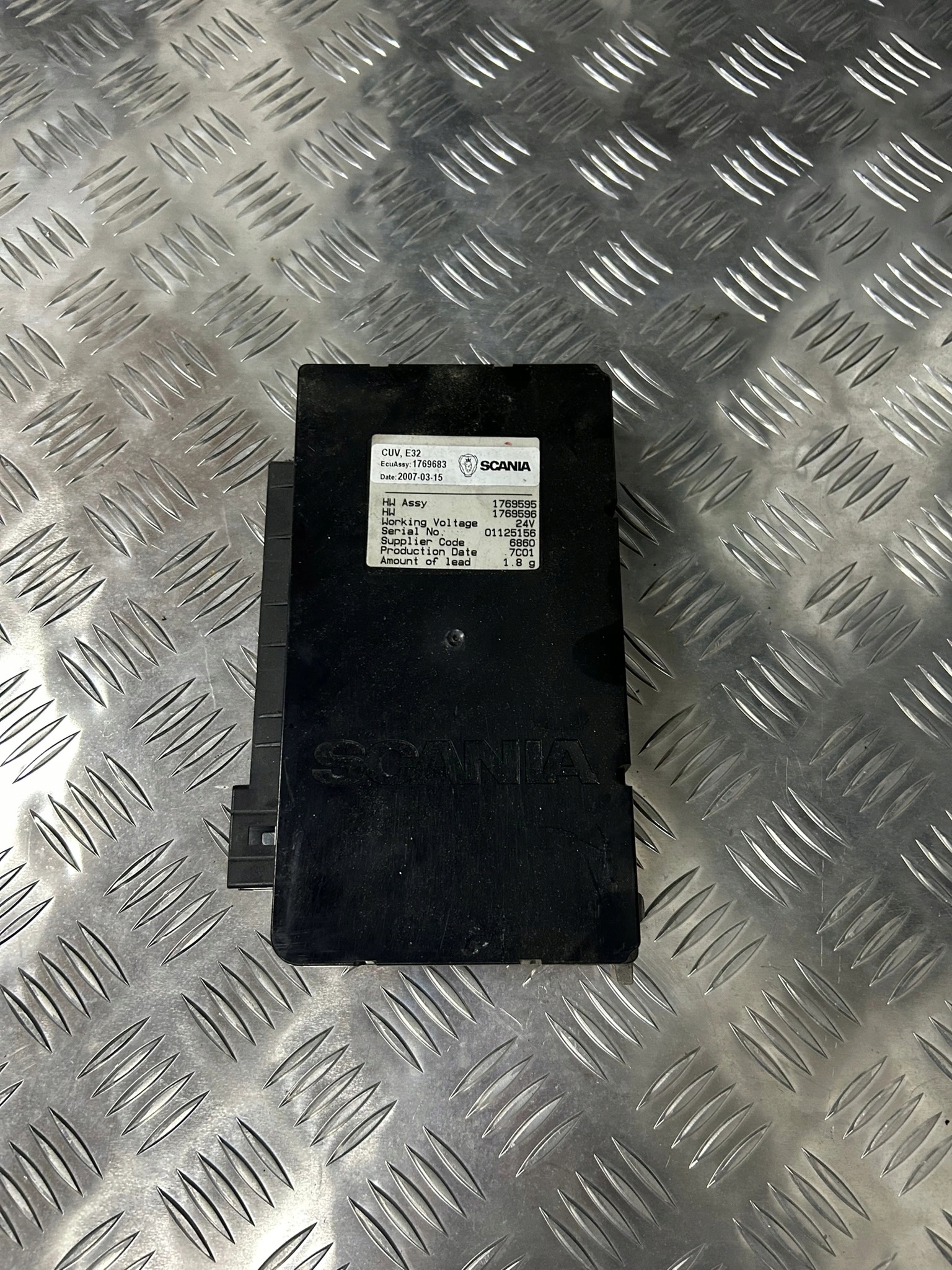 KOORDYNATOR STEROWNIK ŚWIATEŁ VIS CUV 1 SCANIA