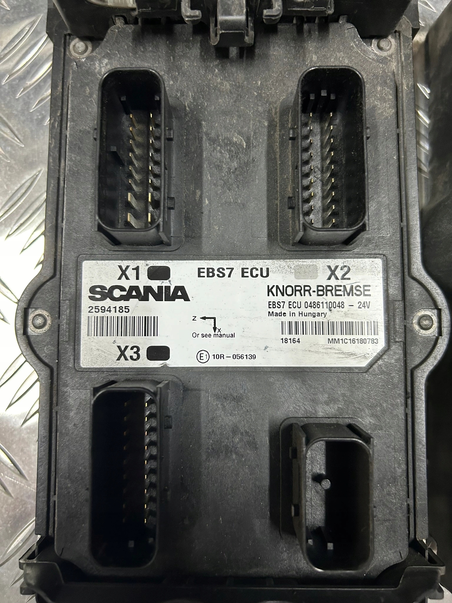 STEROWNIK MODUŁ EBS7 EBS 7 ECU SCANIA NTG - obrazek 2