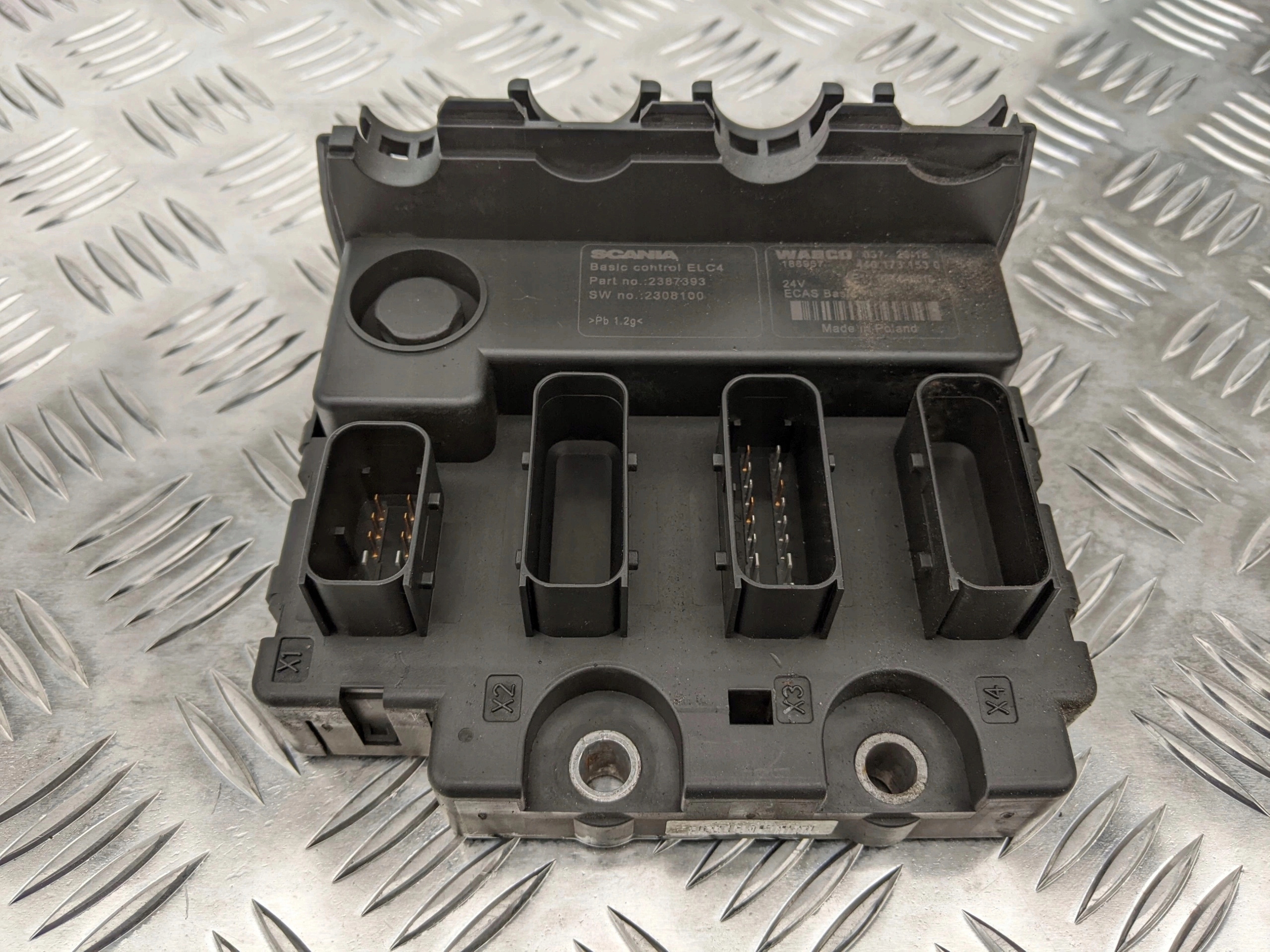 STEROWNIK ECAS SCANIA STREAMLINE 3 WTYCZKI EXTENDED - obrazek 8