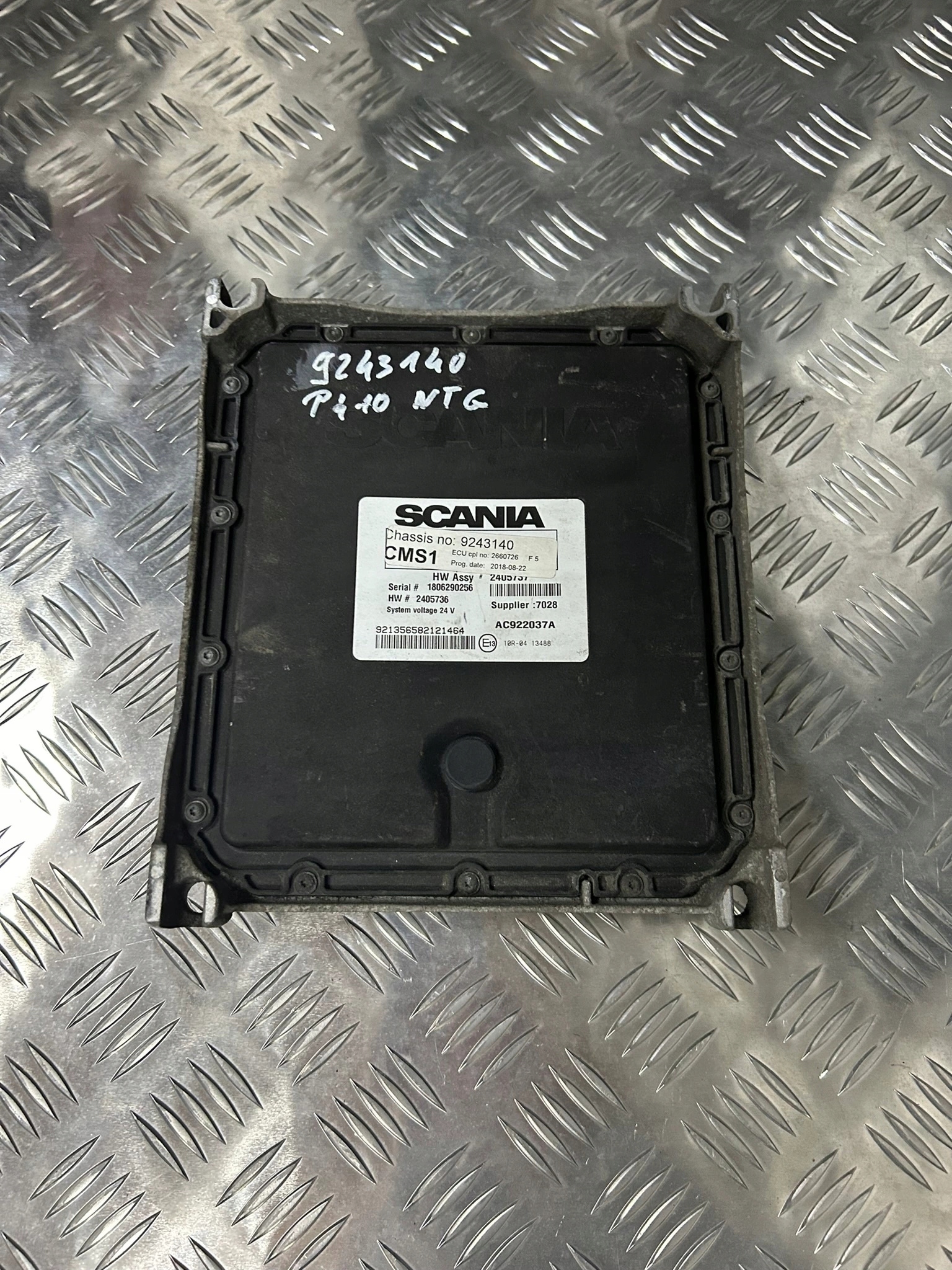 KOMPUTER STEROWNIK ZAWIESZENIA PODWOZIA ECU CMS1 SCANIA NTG