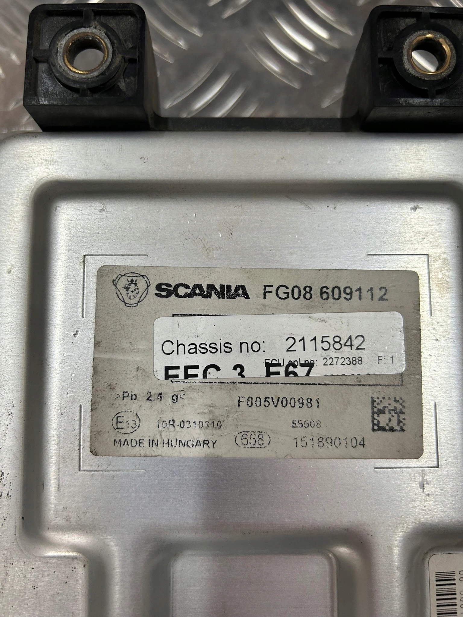 STEROWNIK MODUŁ ADBLUE EEC3 SCANIA R - obrazek 2