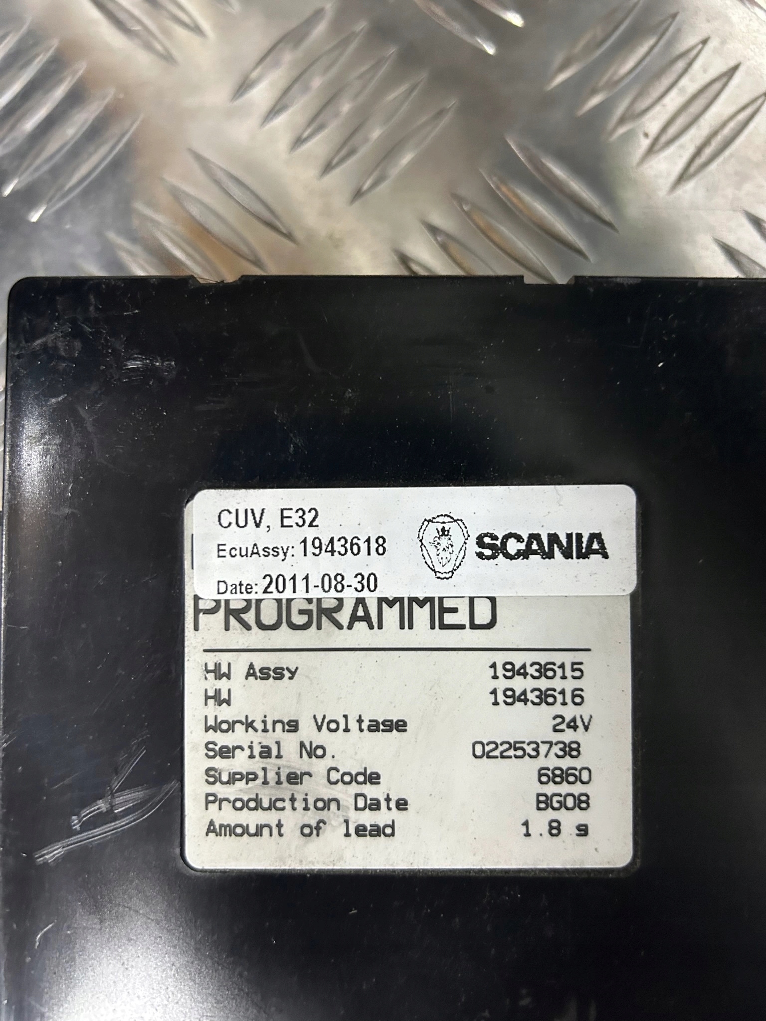 KOORDYNATOR STEROWNIK ŚWIATEŁ VIS CUV 1 SCANIA - obrazek 2