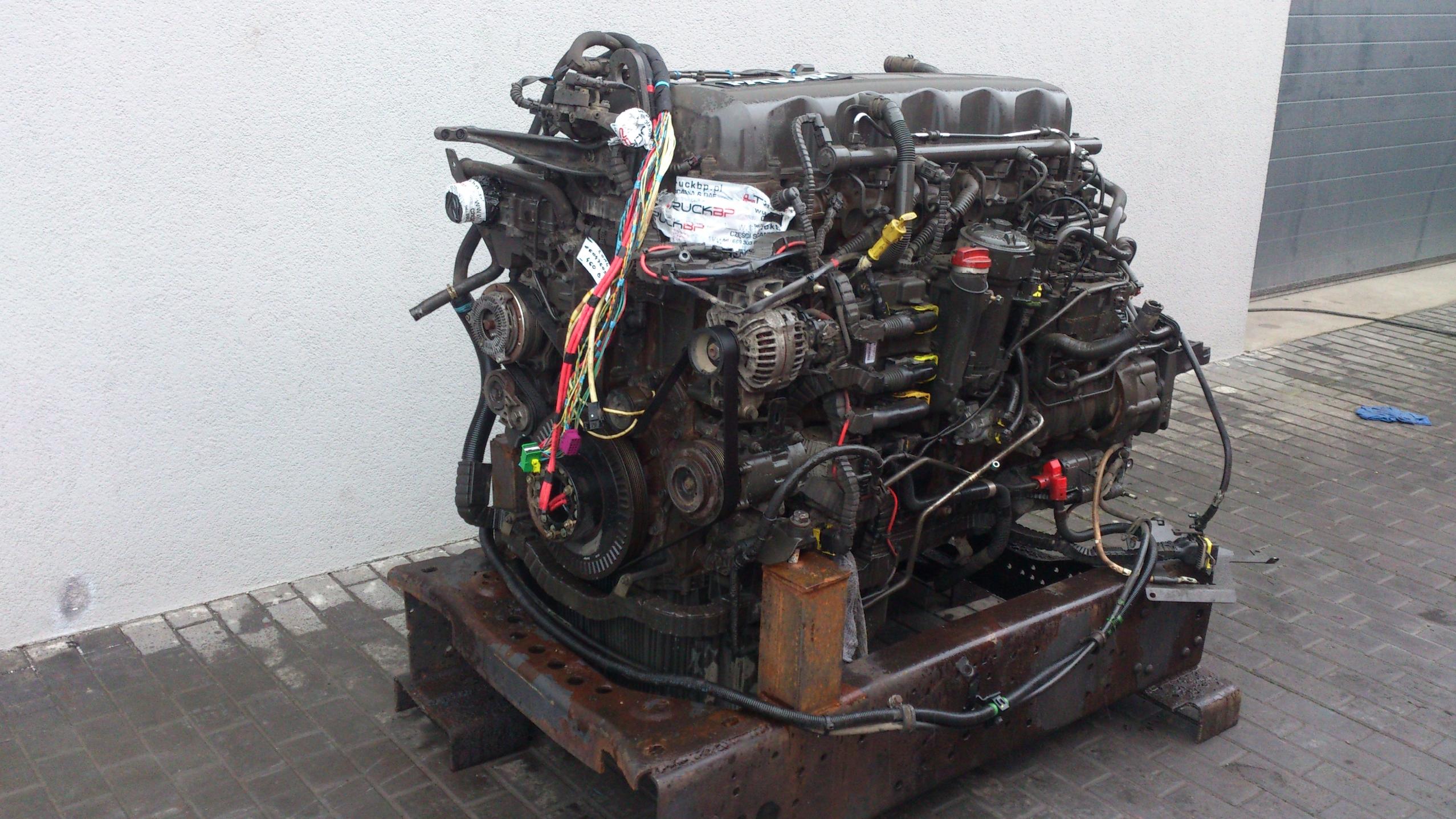 SILNIK BEZ OSPRZĘTU 460 KM DAF XF 106 EURO 6 - obrazek 5