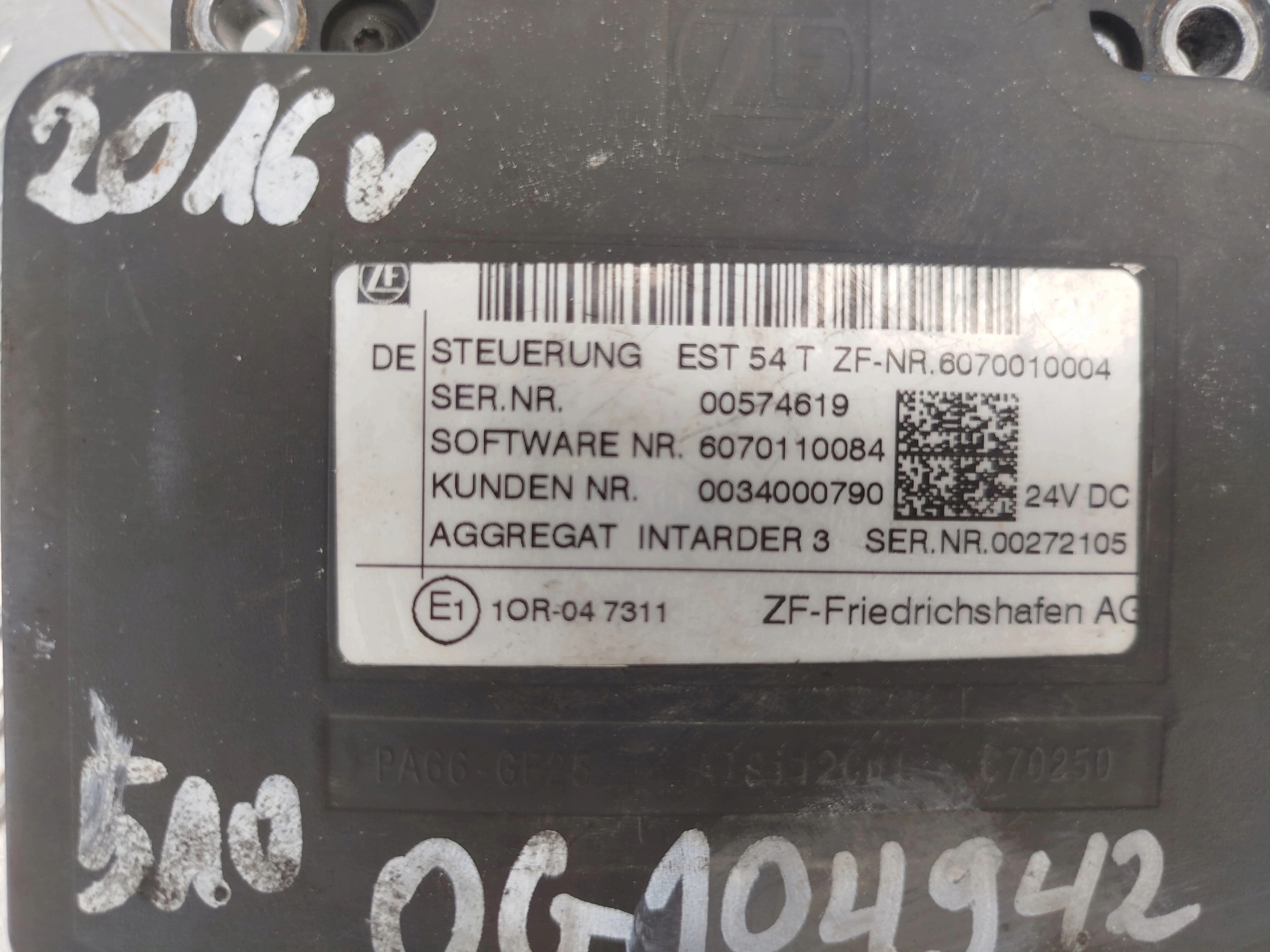 STEROWNIK INTARDERA RETARDERA EST 54 DAF XF 106 - obrazek 14