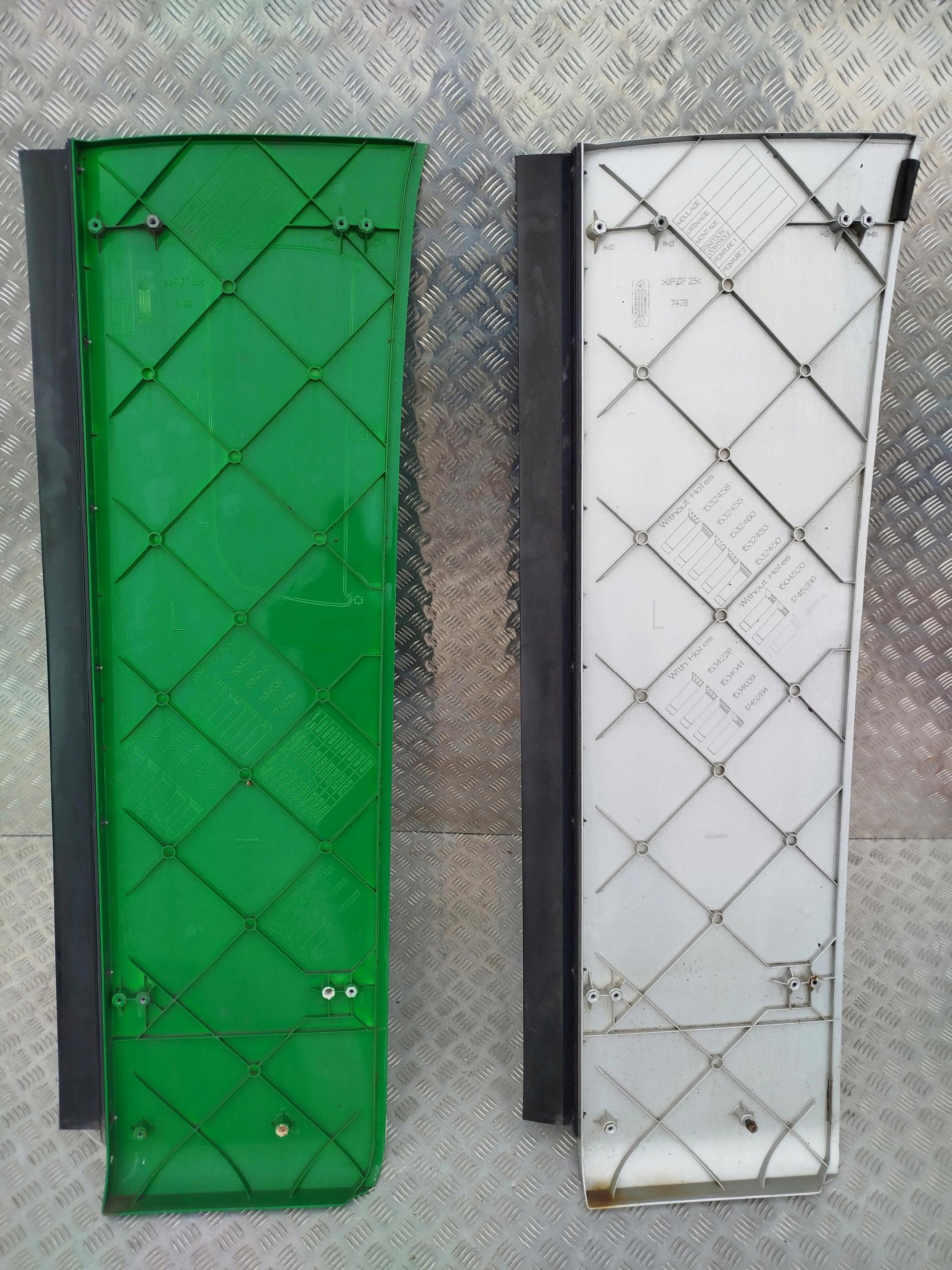 OWIEWKA ZAKABINOWA PIONOWA Z GUMĄ LEWA SCANIA R TOPLINE HIGHLINE - obrazek 2