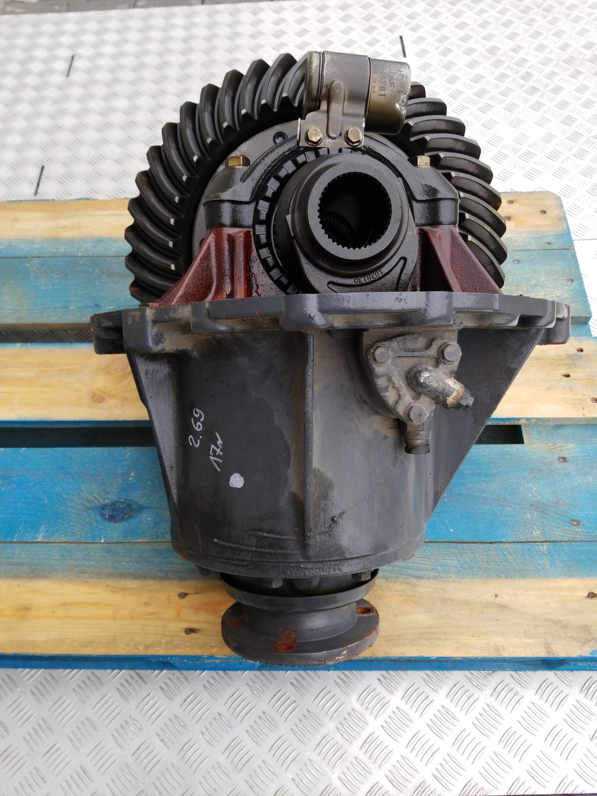 WKŁAD MOSTU 2.69 DAF XF 106 EURO 6 - obrazek 3