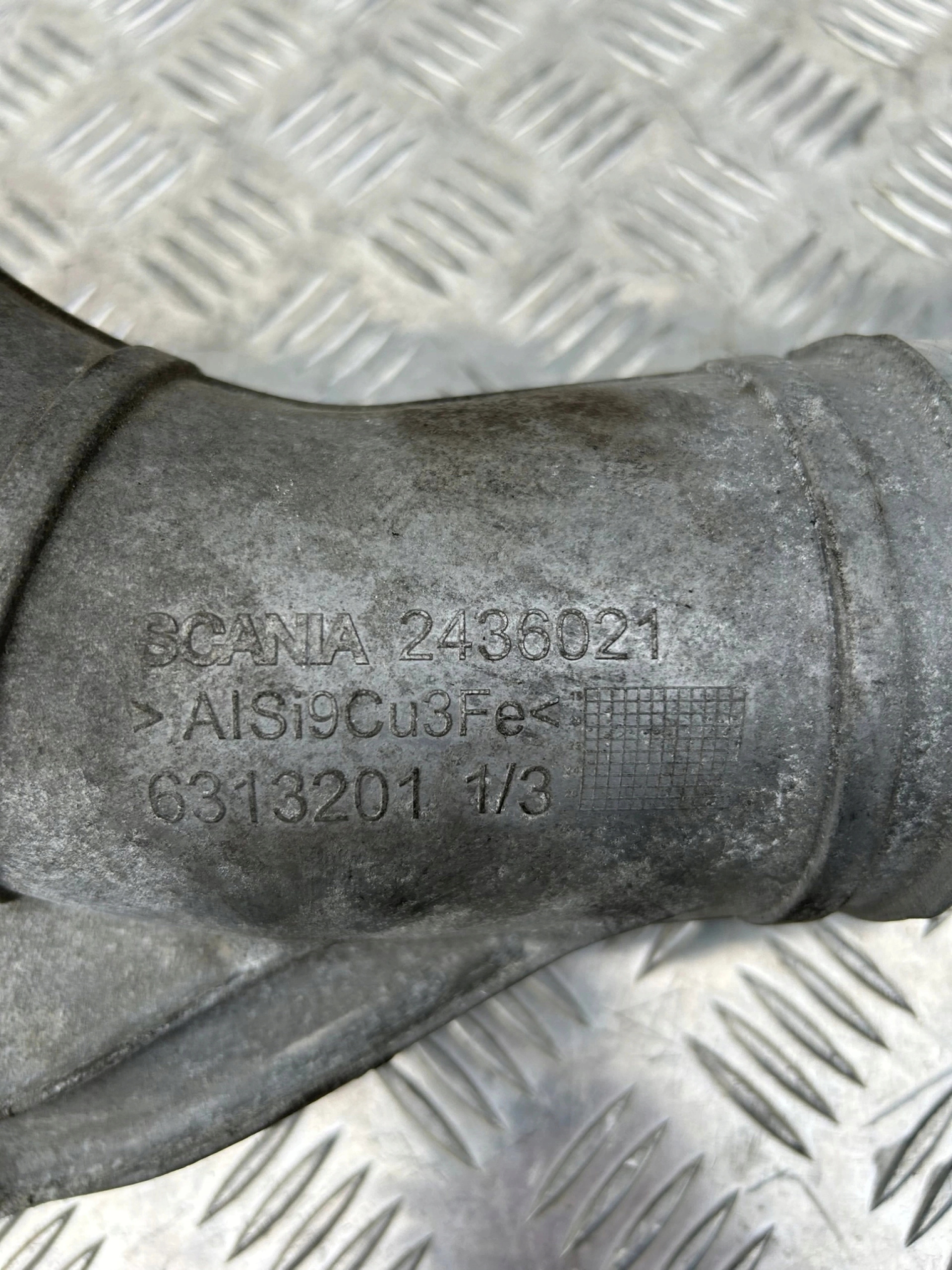 KOLANO RURA PRZEWÓD DOŁADOWANIA SCANIA NTG - obrazek 3