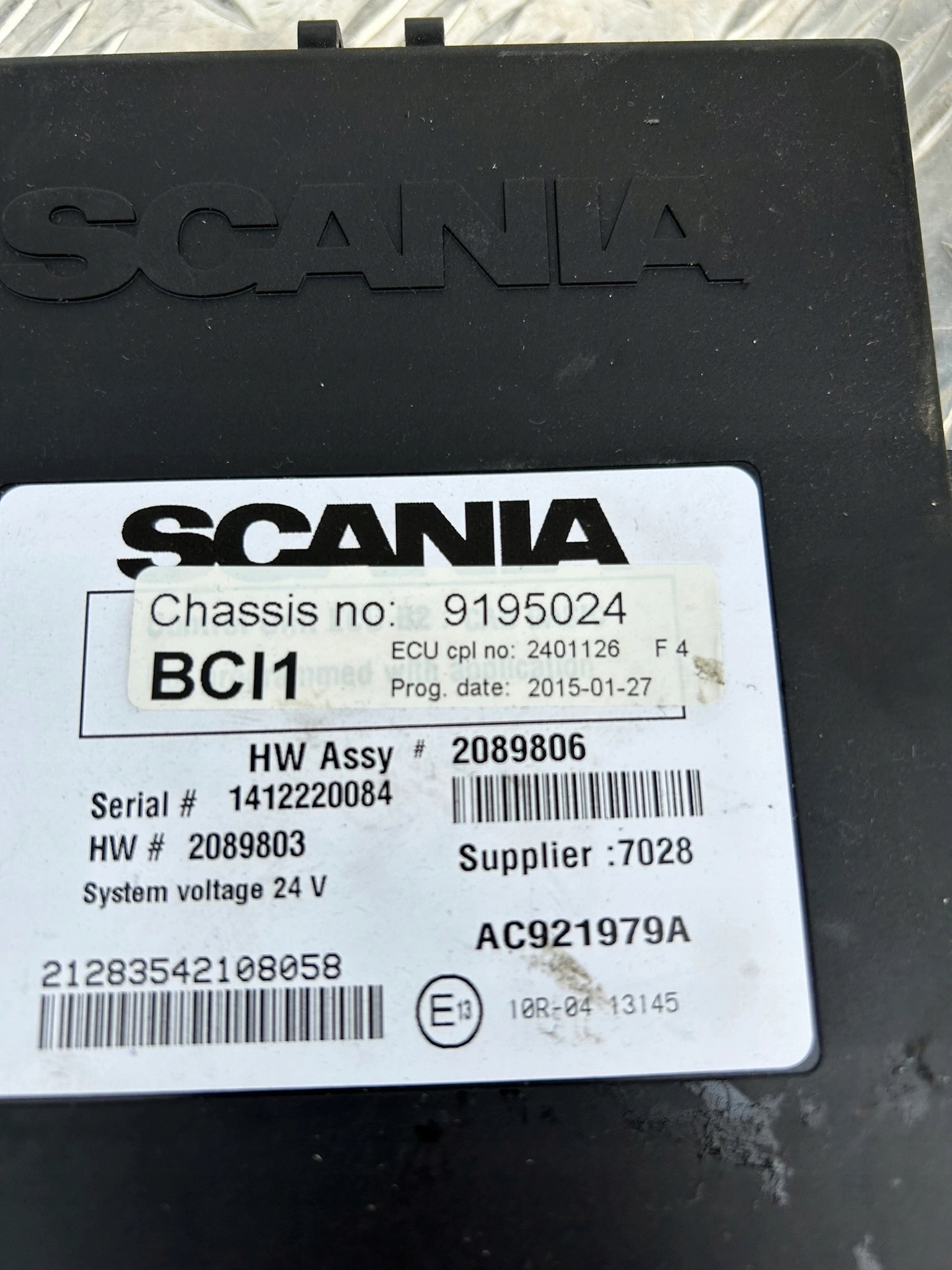 STEROWNIK MODUŁ ZABUDOWY BCI SCANIA R - obrazek 16