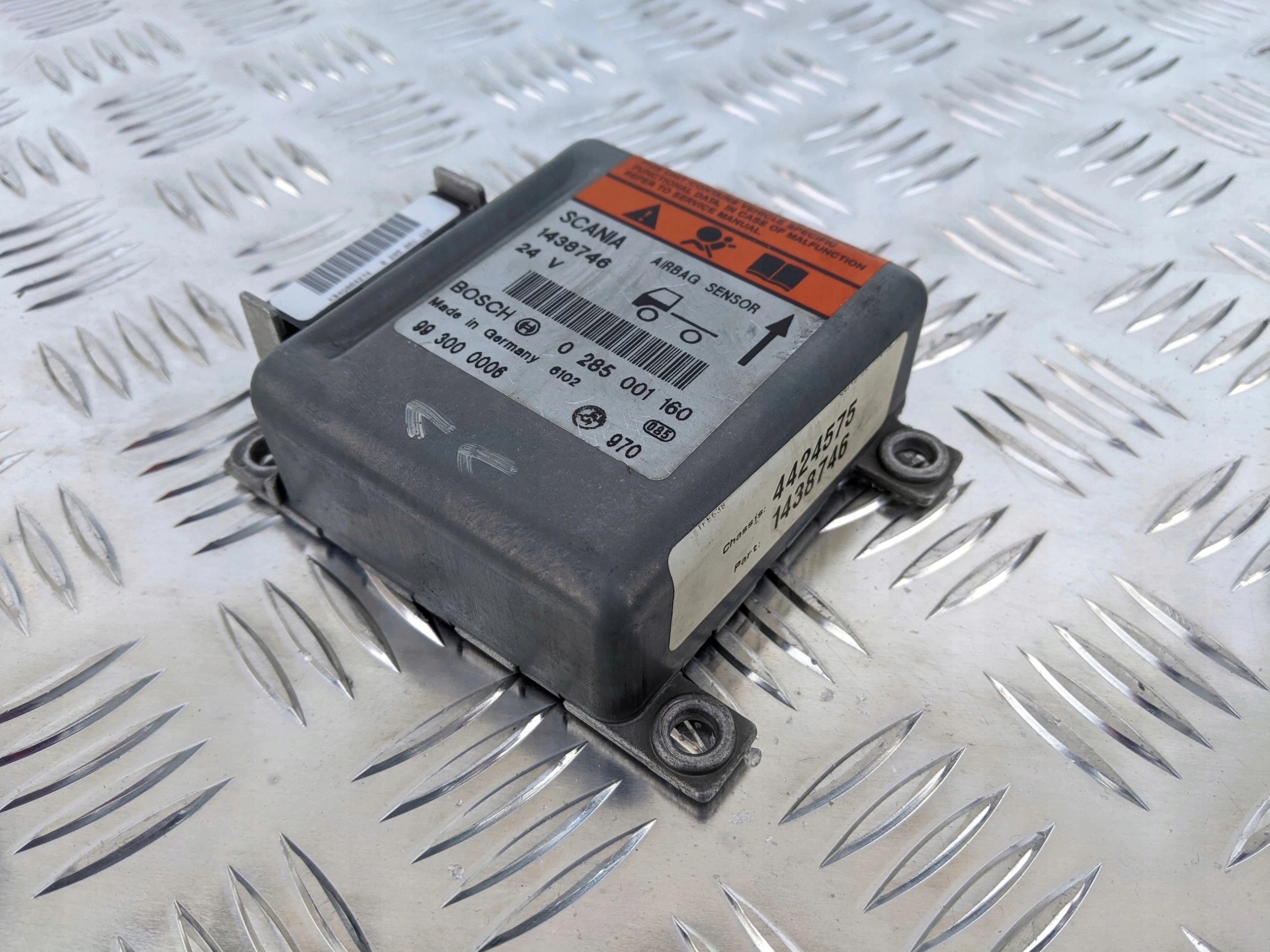 STEROWNIK PODUSZKI AIRBAG SCANIA 124