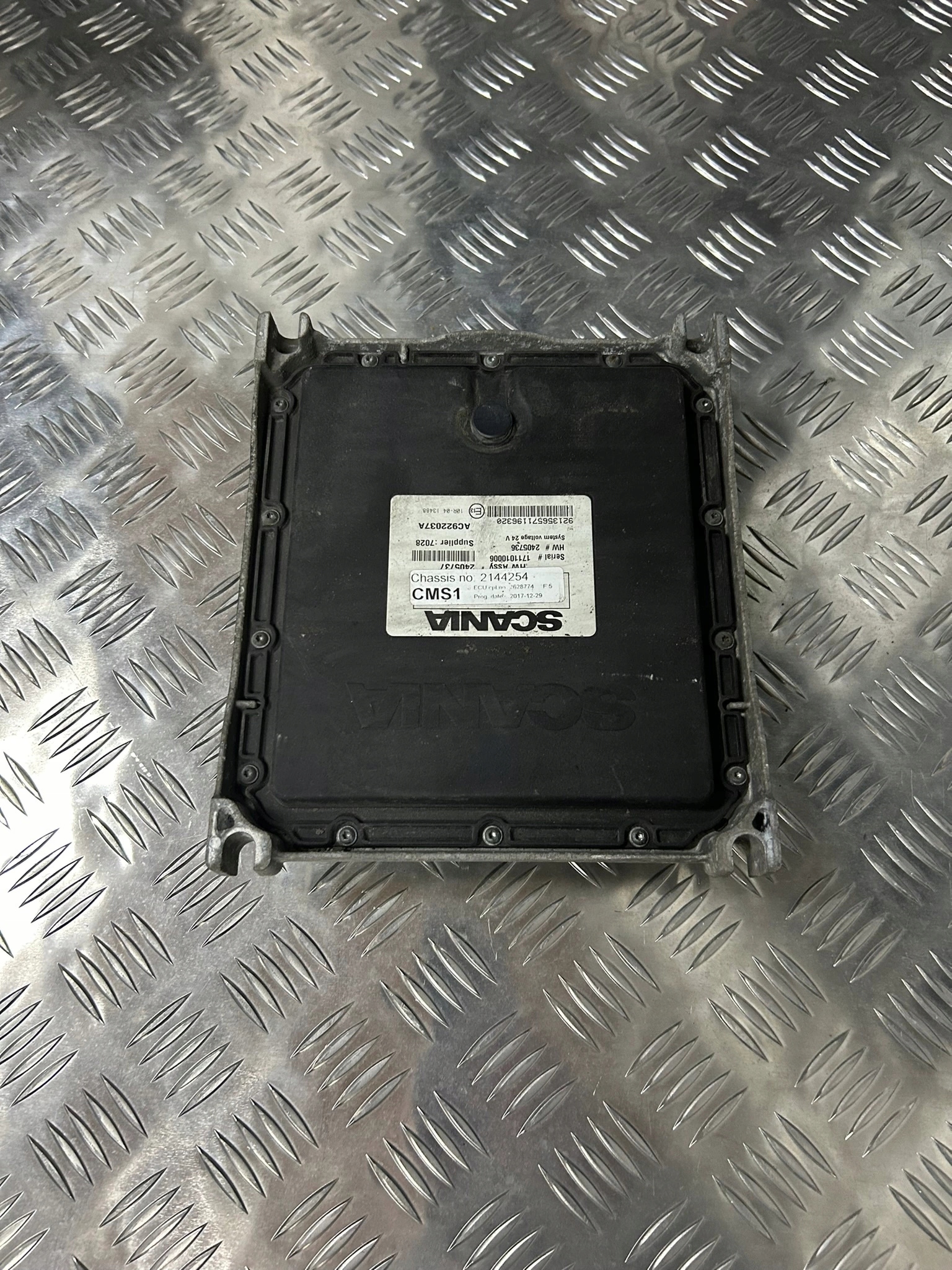 KOMPUTER STEROWNIK ZAWIESZENIA PODWOZIA ECU CMS1 SCANIA NTG