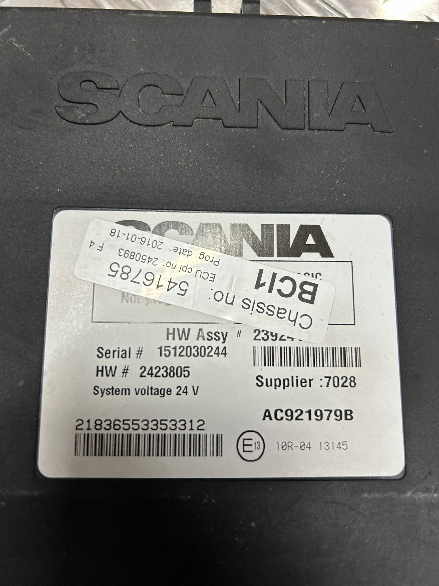 STEROWNIK MODUŁ ZABUDOWY BCI SCANIA R - obrazek 12