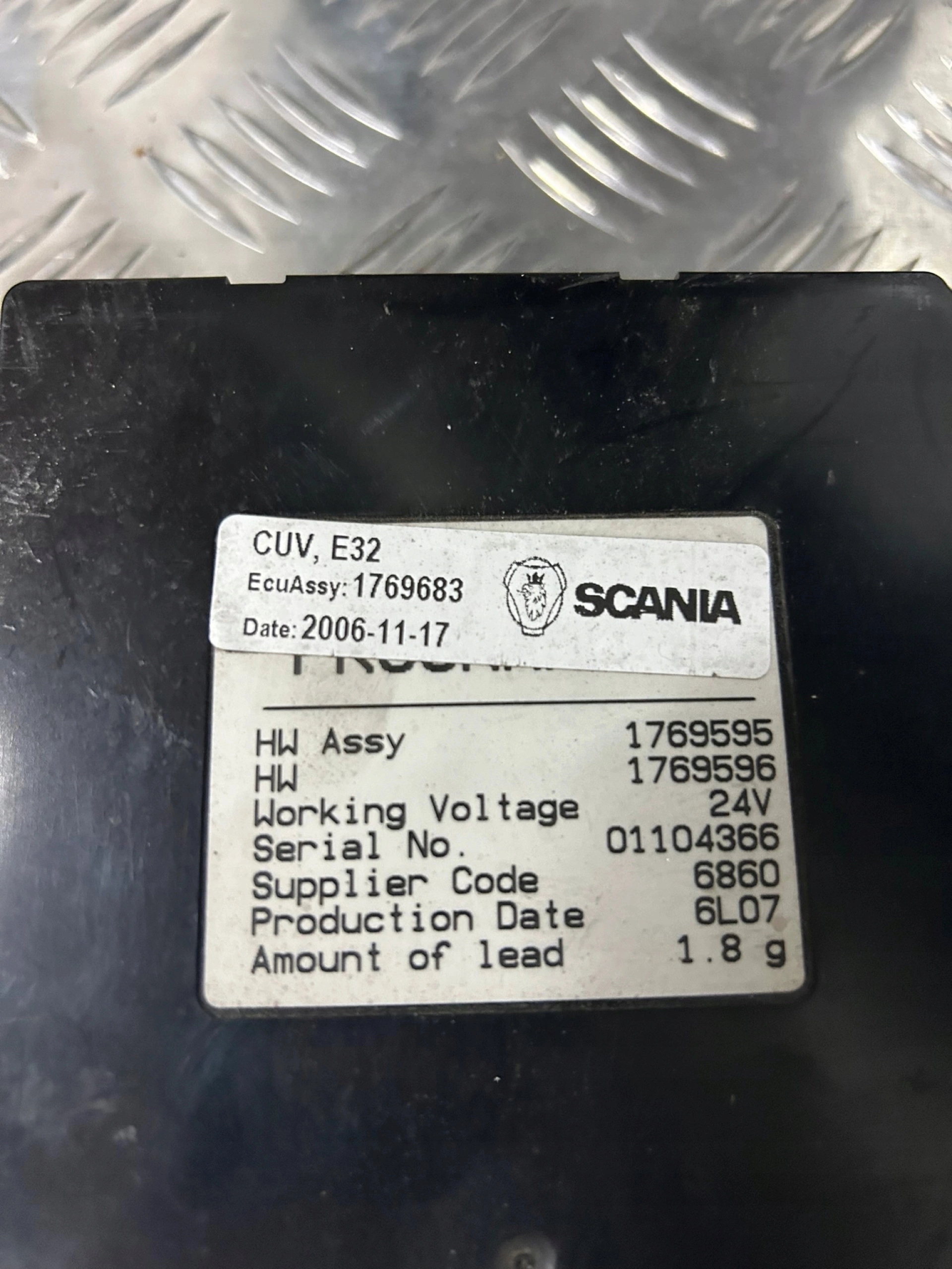 KOORDYNATOR STEROWNIK ŚWIATEŁ VIS CUV 1 SCANIA - obrazek 2