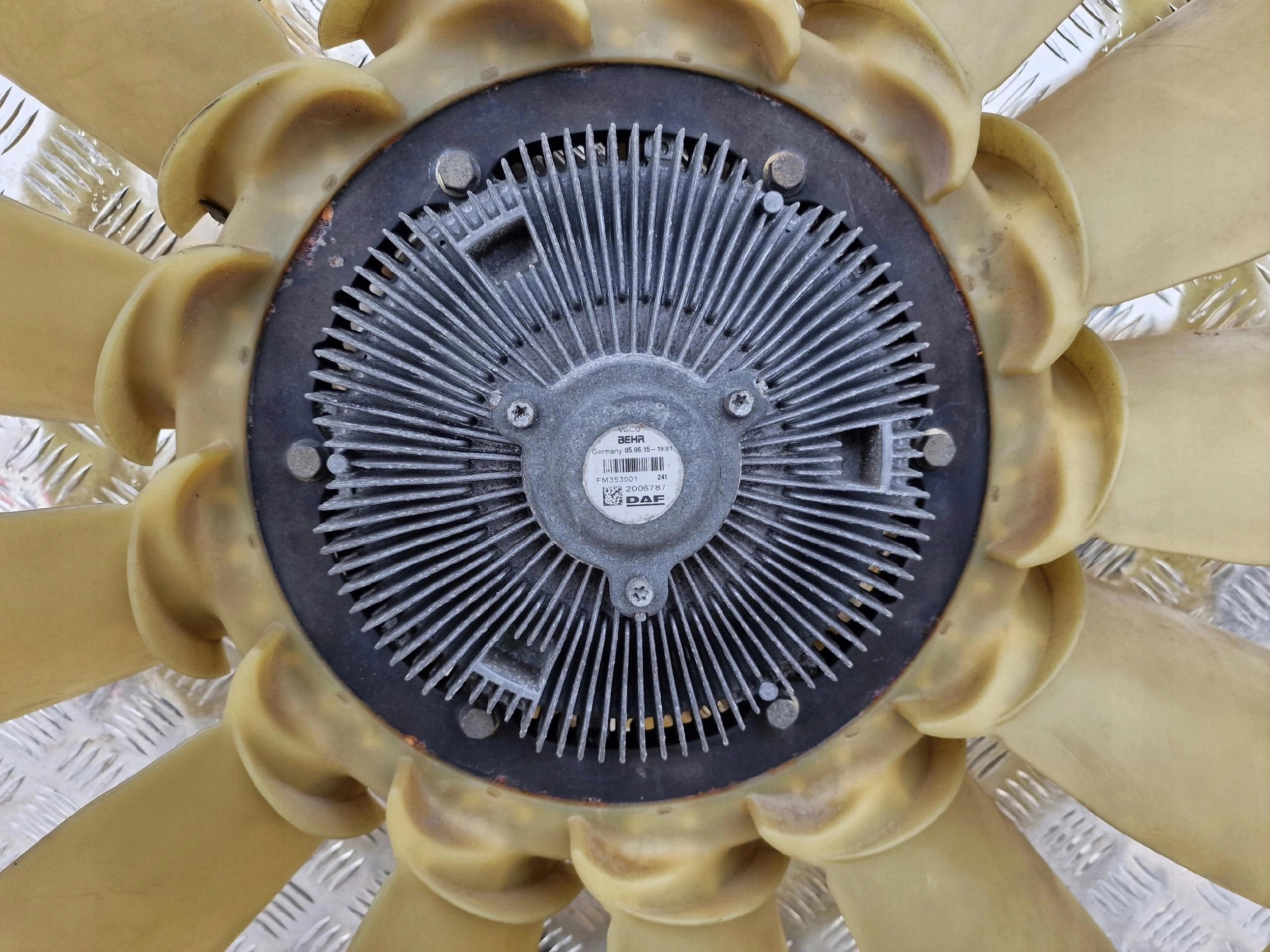 VISKO WISKOZA WISCO WENTYLATOR DAF XF 106 LIFT - obrazek 3