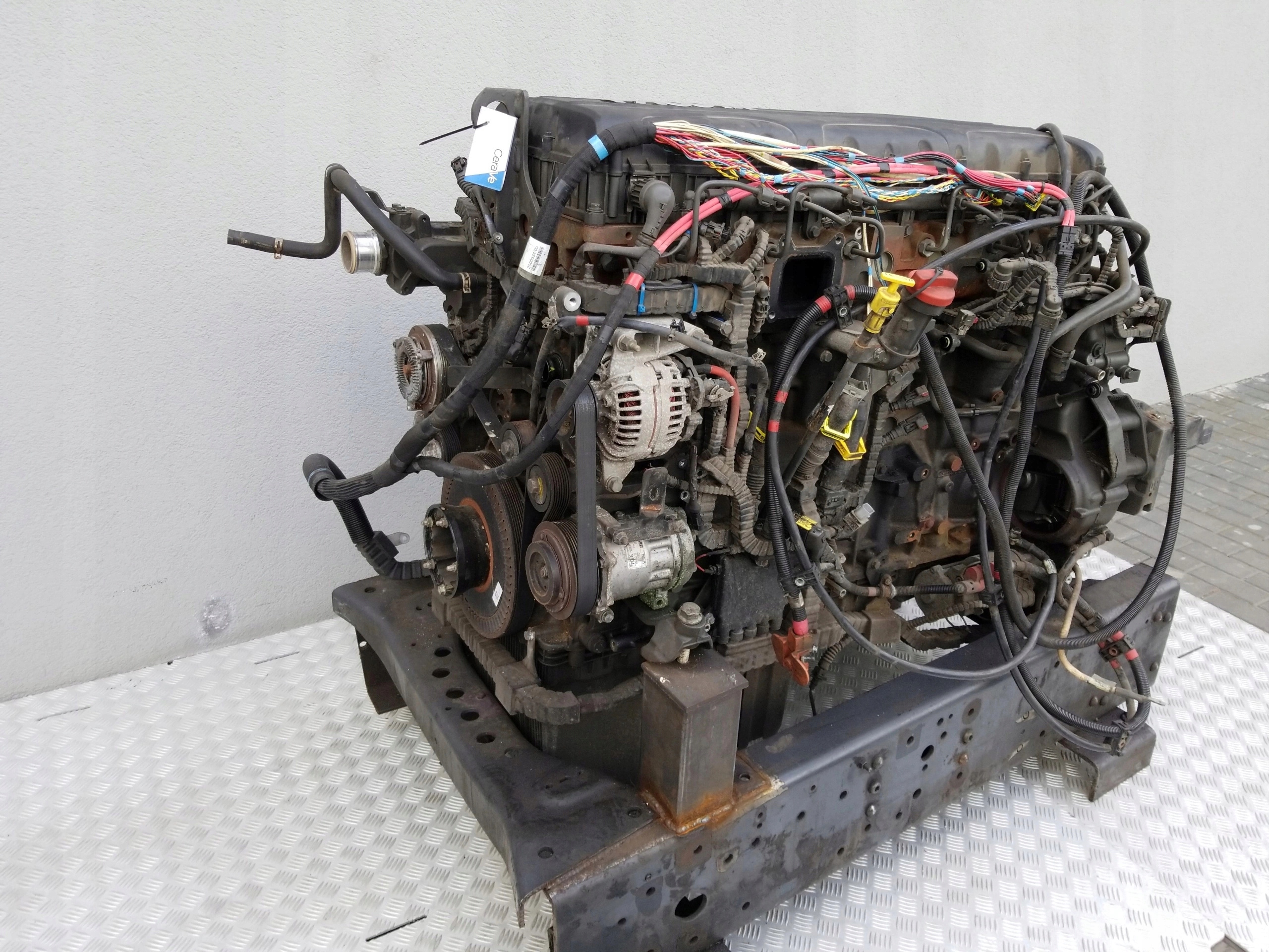 SILNIK BEZ OSPRZĘTU MX 11 440 KM DAF XF 106 EURO - obrazek 4