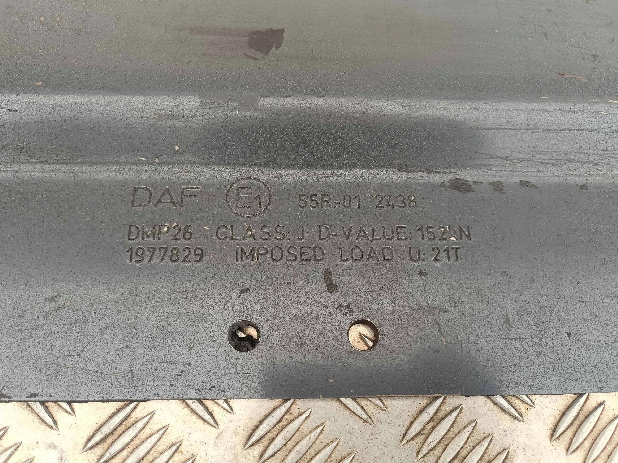 BLACHA PŁYTA SIODŁA 4,5 CM SCANIA - obrazek 4