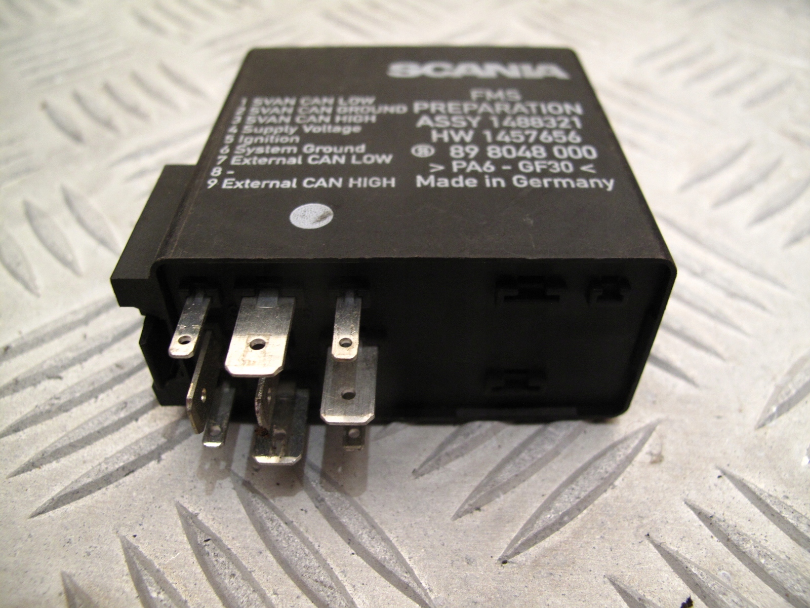 PRZEKAŻNIK KOSTKA FMS SPALANIA SCANIA R / 124 - obrazek 2