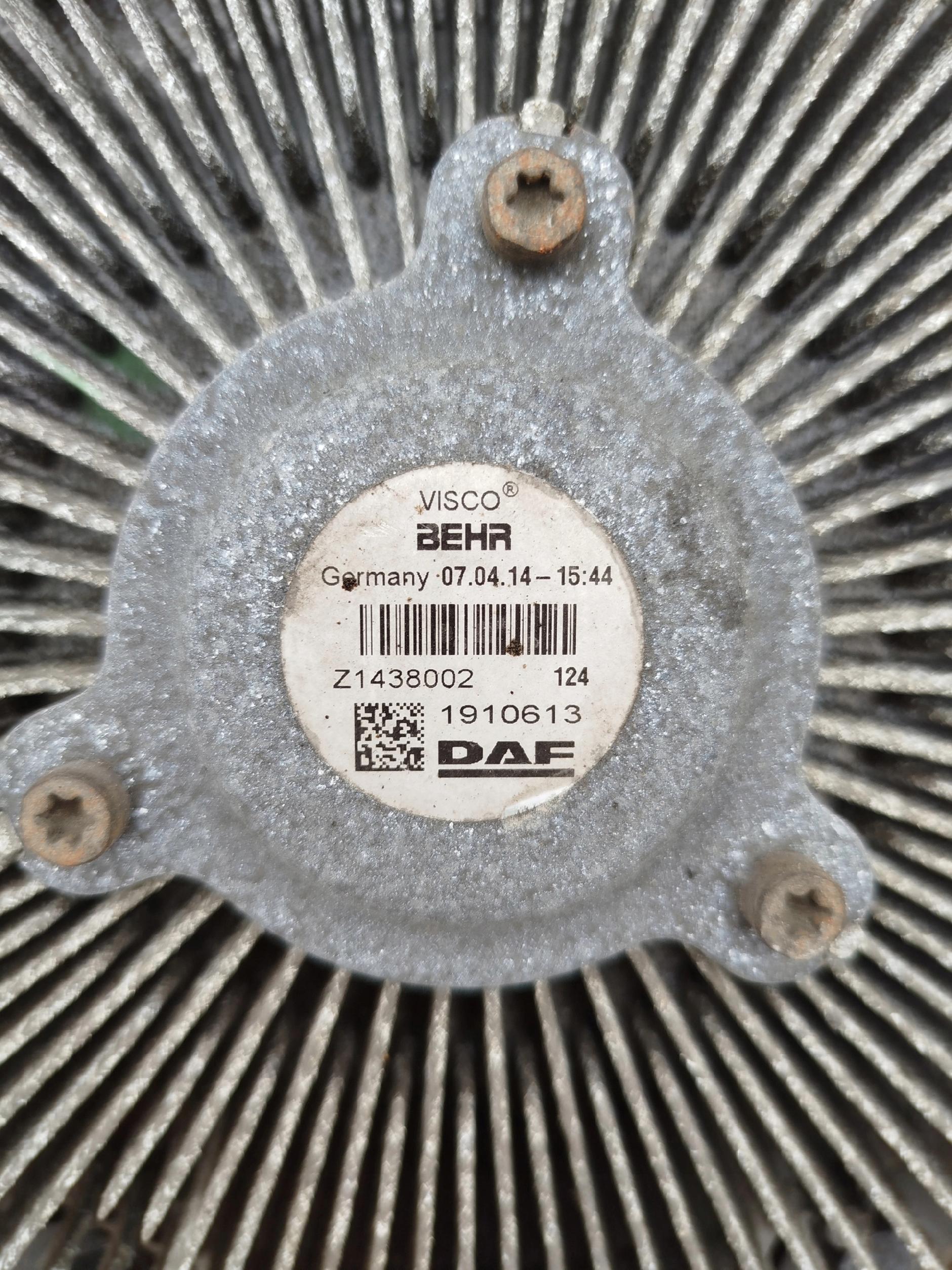 VISKO WISKO WISKOZA WENTYLATOR DAF XF 106 - obrazek 3