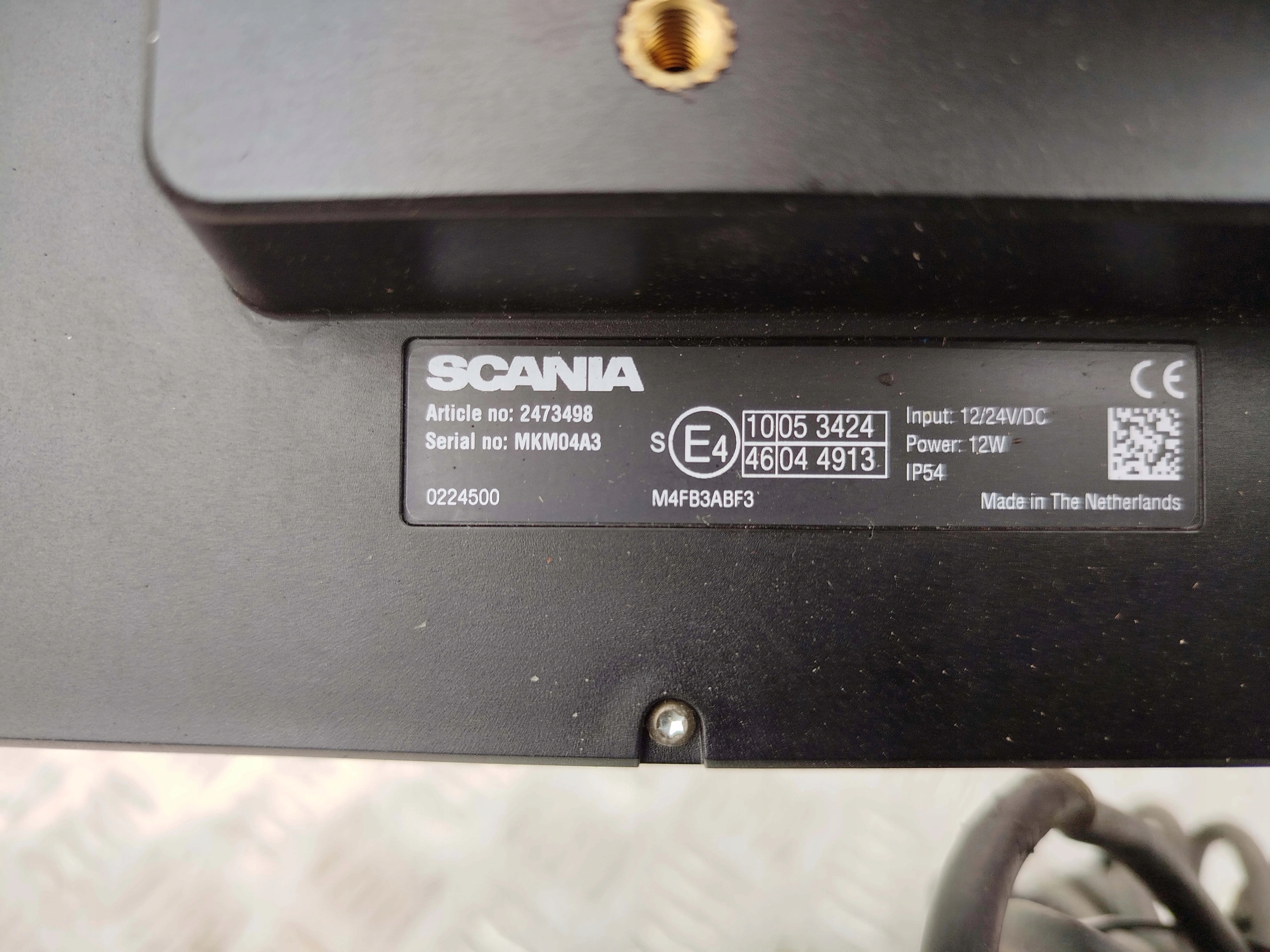 KAMERA MARTWEGO POLA SCANIA NTG - obrazek 5