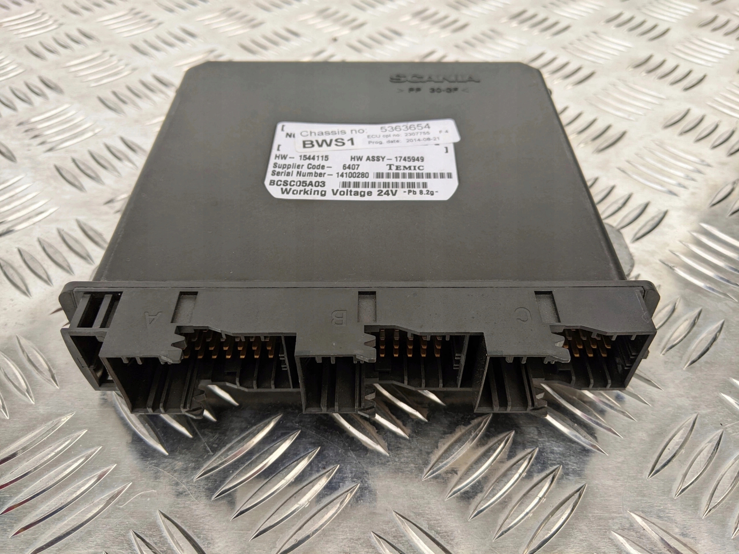 STEROWNIK BWS1 SCANIA R - obrazek 9