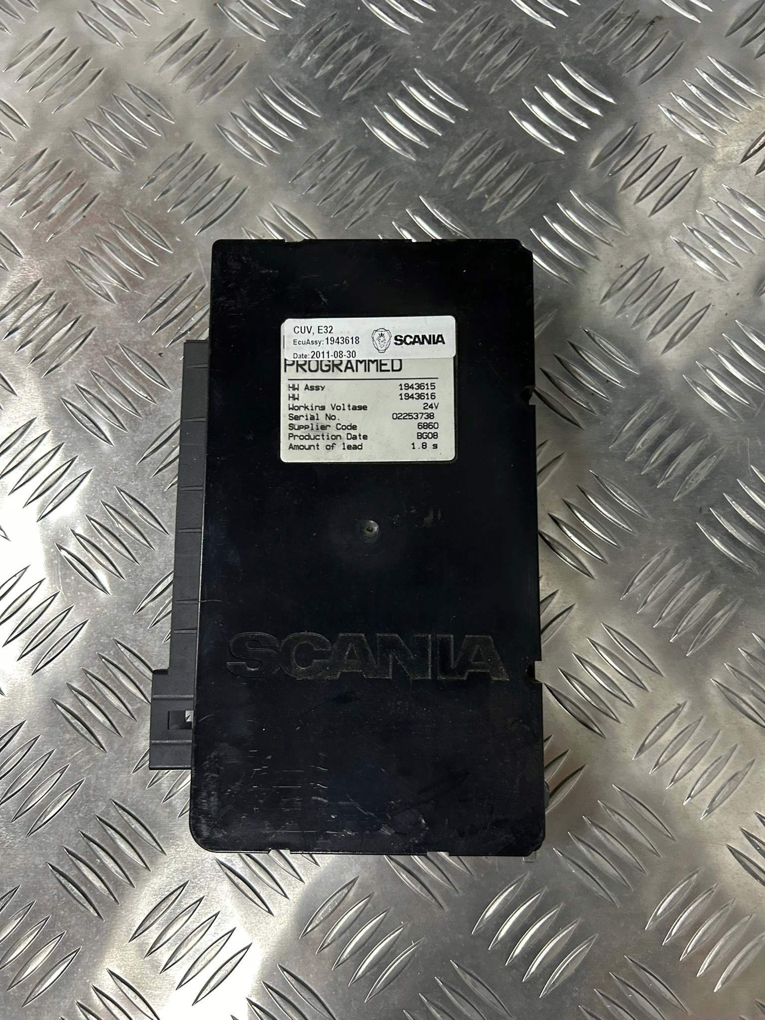 KOORDYNATOR STEROWNIK ŚWIATEŁ VIS CUV 1 SCANIA