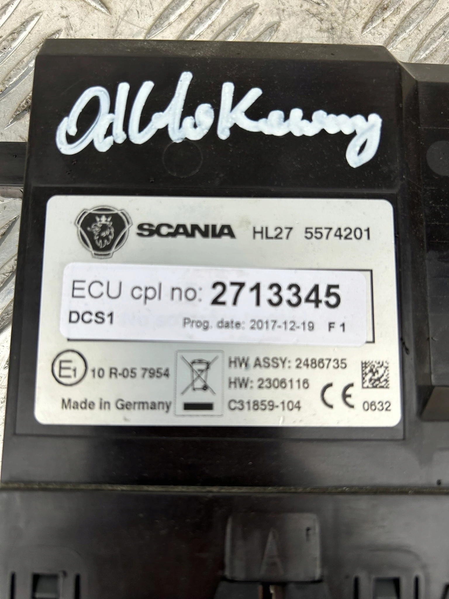 STEROWNIK MODUŁ DRZWI PDS1 SCANIA NTG PRAWA STRONA - obrazek 8