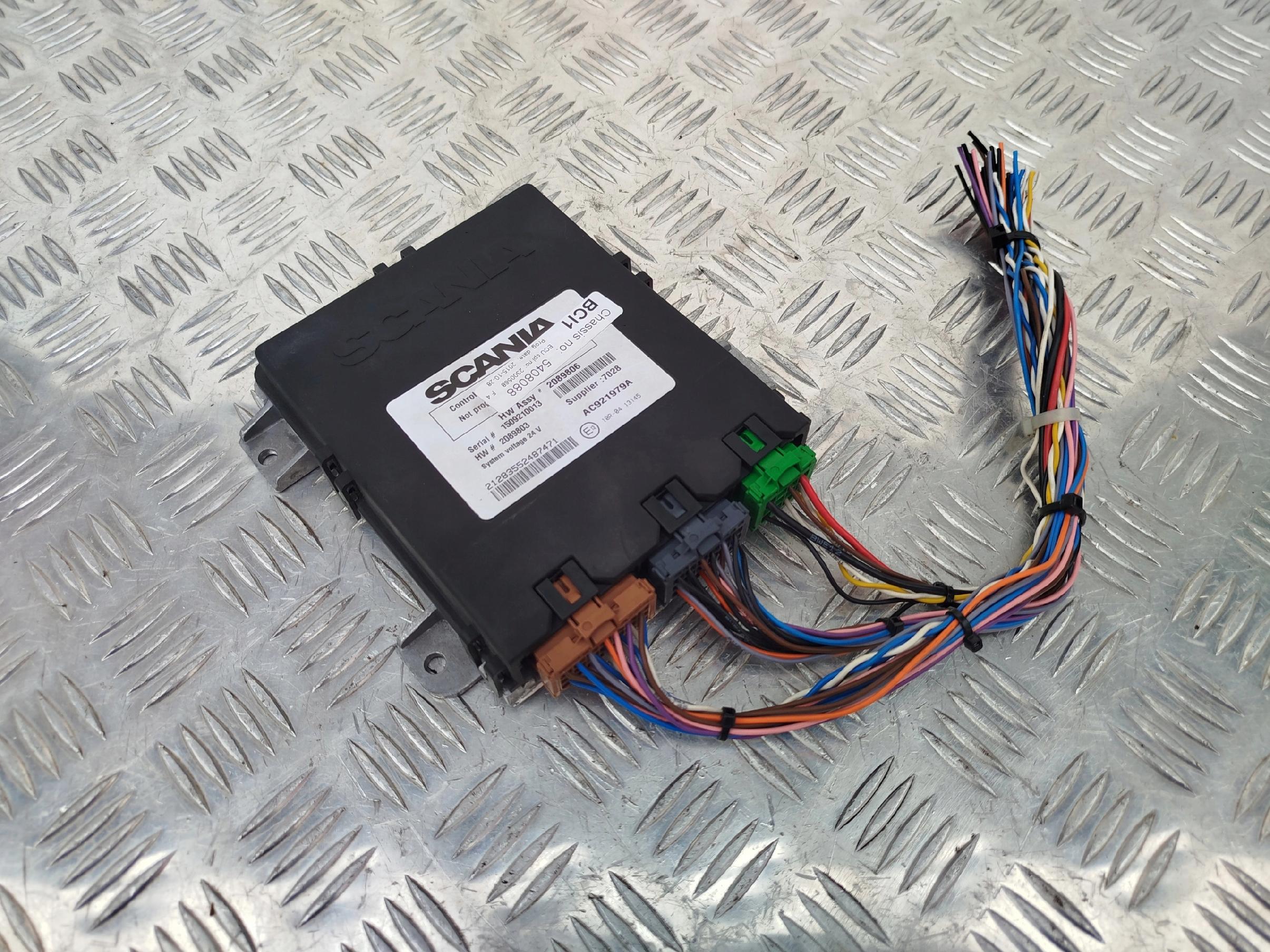 STEROWNIK MODUŁ ZABUDOWY BCI SCANIA R - obrazek 3