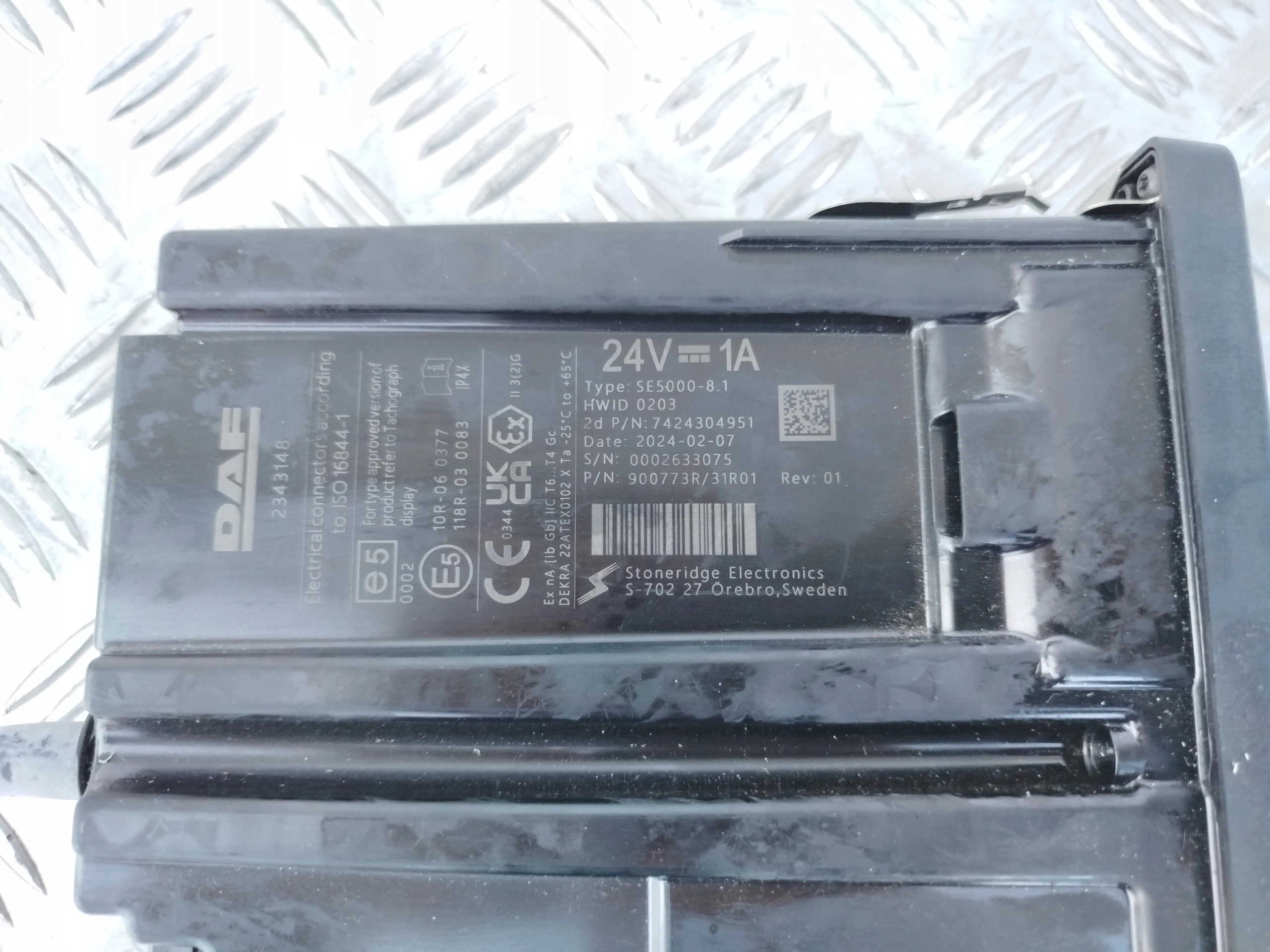 TACHOGRAF DAF KOMPLETNY NOWY TYP - obrazek 4