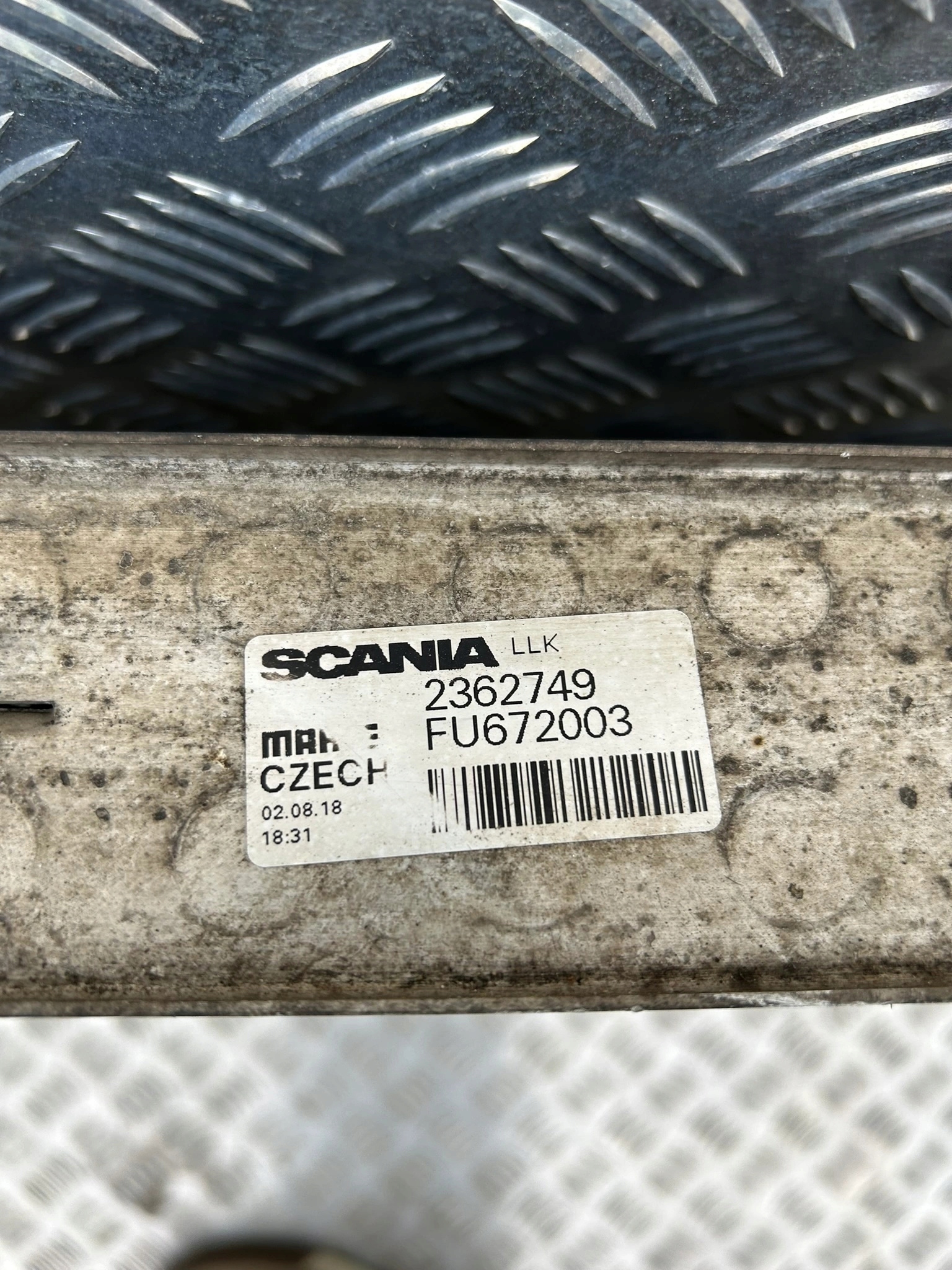 CHŁODNICA INTERCOOLER P SCANIA NTG - obrazek 3