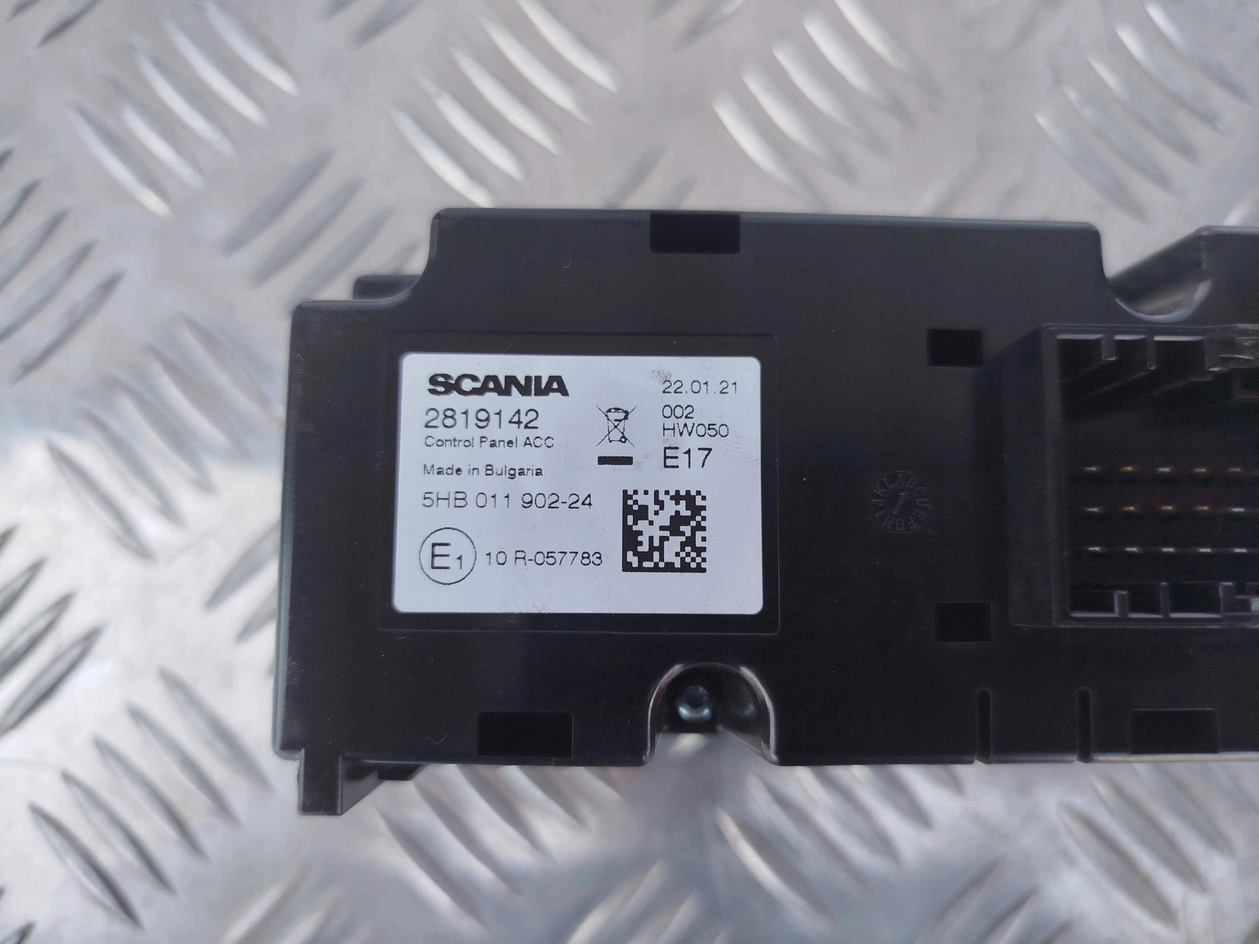 PANEL OGRZEWANIA KLIMATYZACJI SCANIA NTG - obrazek 5