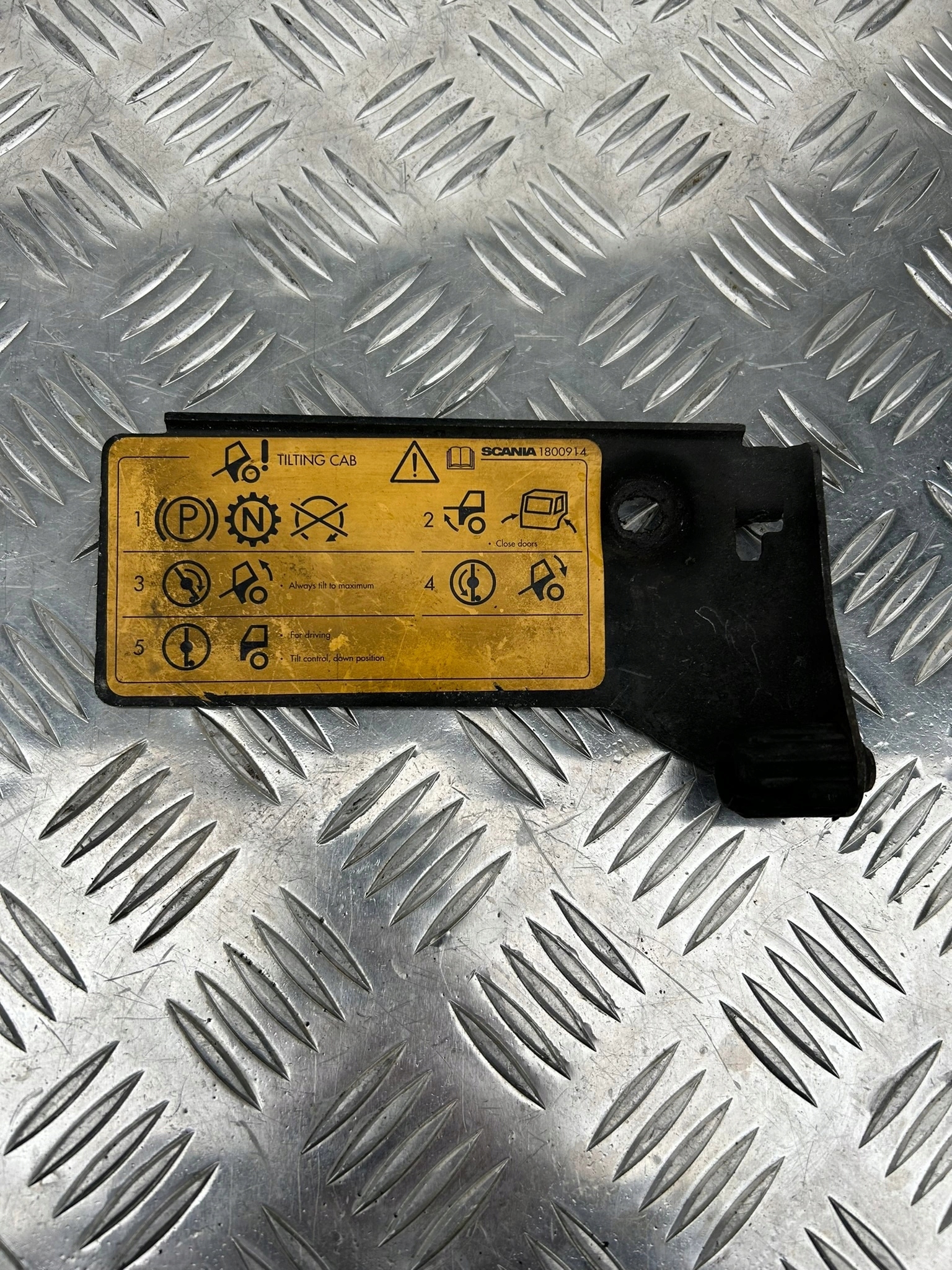 WSPORNIK DŹWIGNI PODNOSZENIA KABINY SCANIA R 1873567 1800914 - obrazek 4