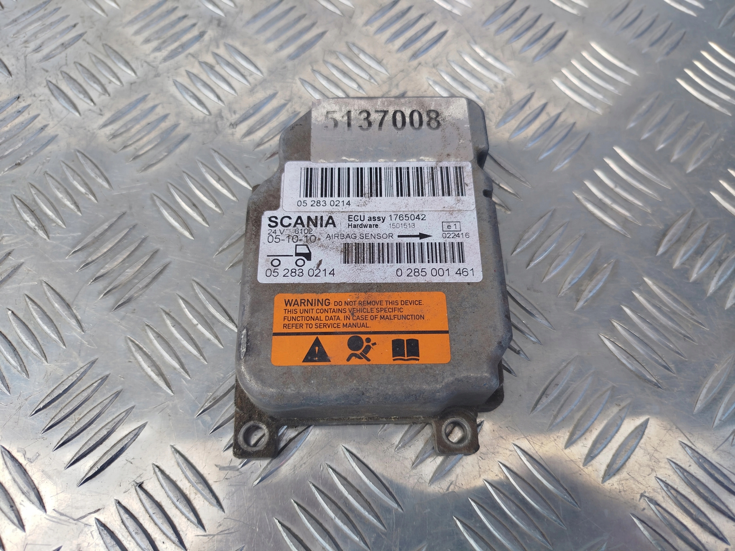 STEROWNIK PODUSZKI AIRBAG SCANIA R