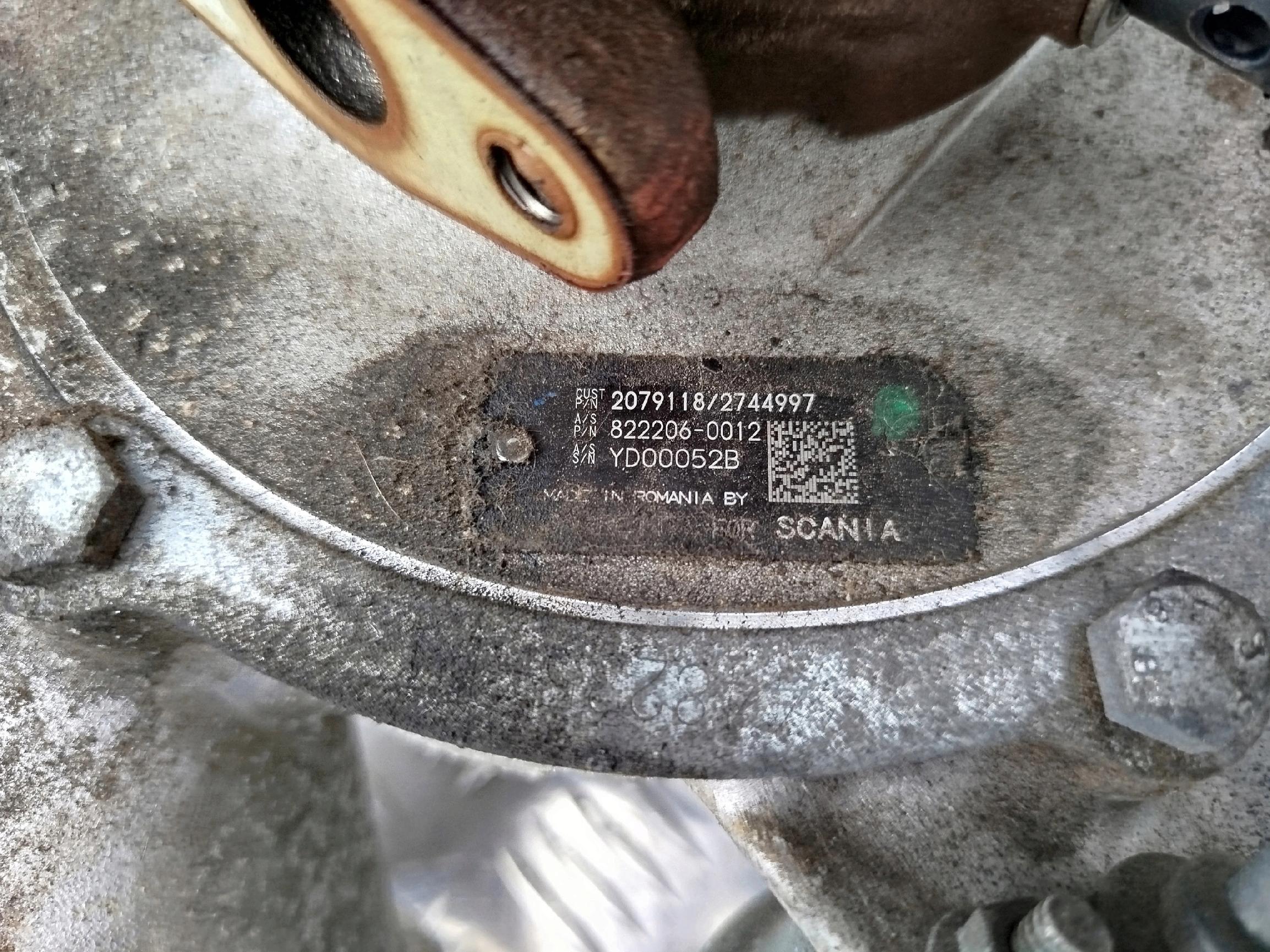 TURBINA TURBOSPRĘŻARKA SCANIA 9L NTG GAZ LNG - obrazek 4