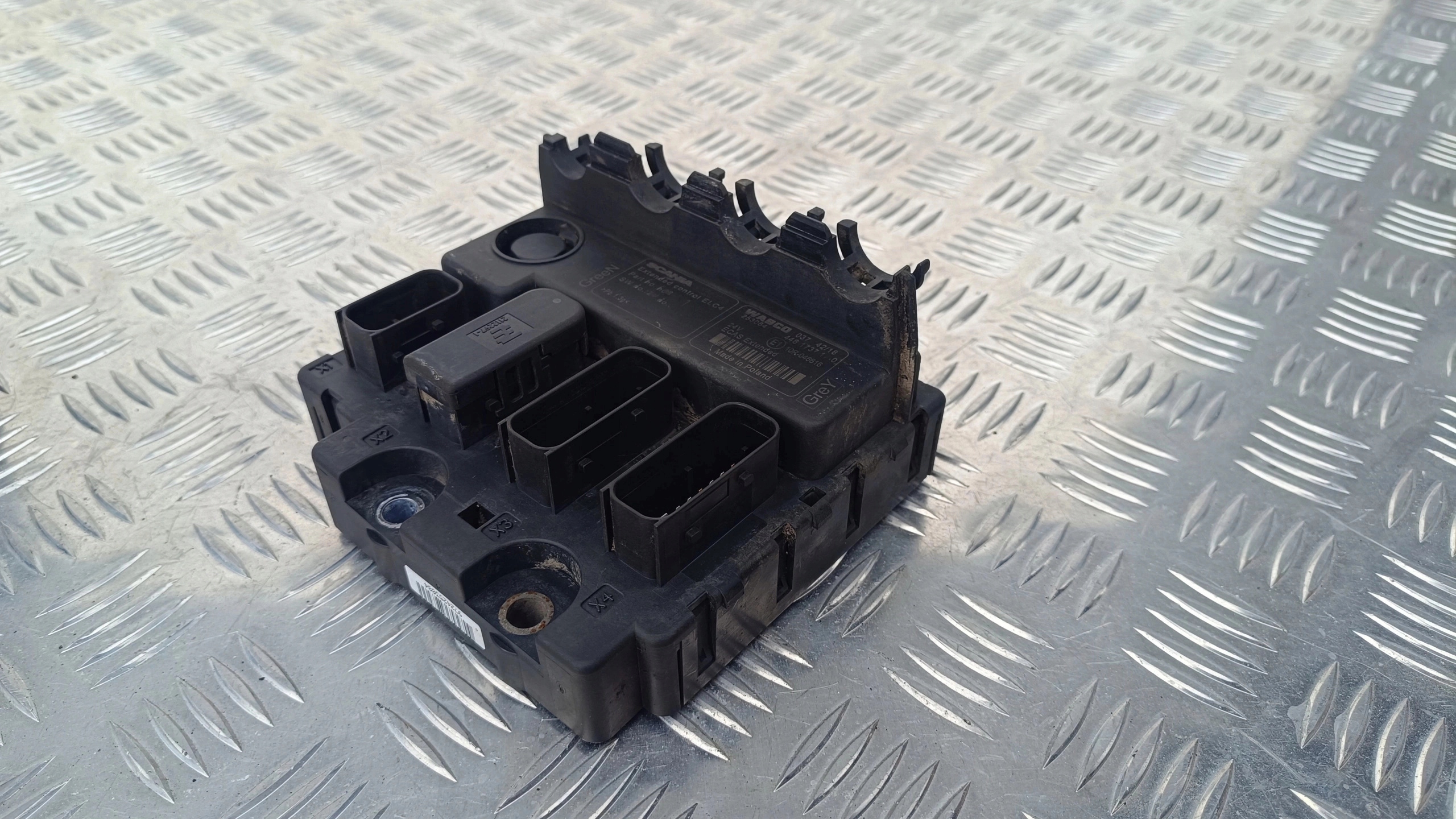 STEROWNIK ECAS SCANIA STREAMLINE 3 WTYCZKI EXTENDED - obrazek 2