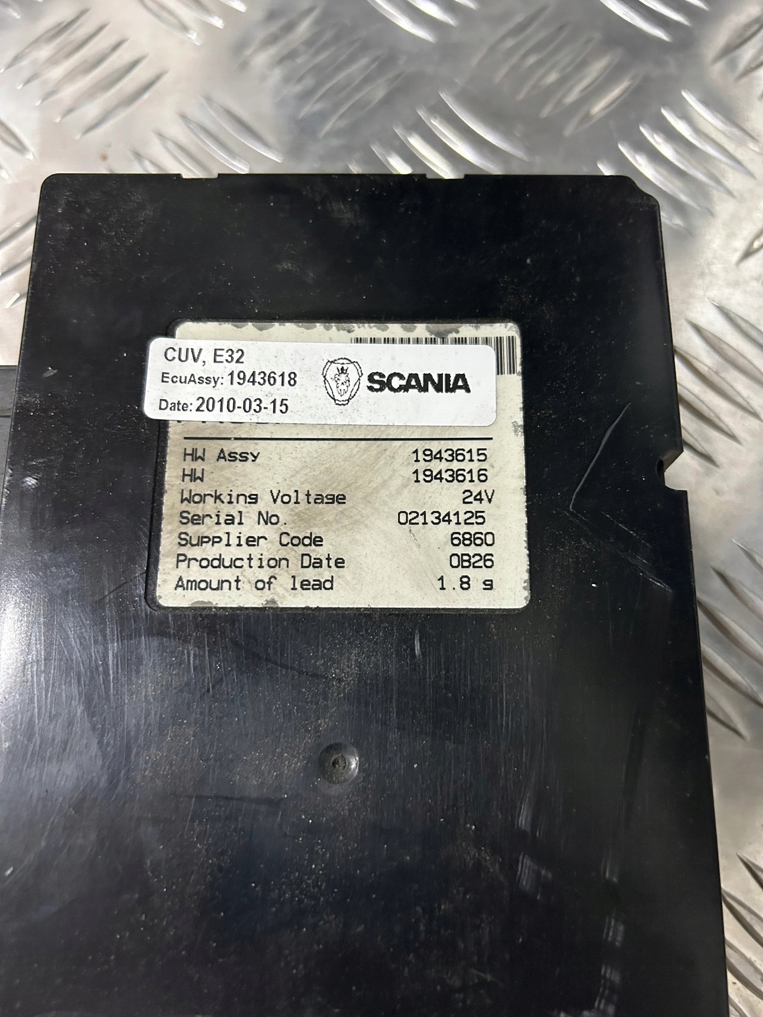 KOORDYNATOR STEROWNIK ŚWIATEŁ VIS CUV 1 SCANIA - obrazek 2