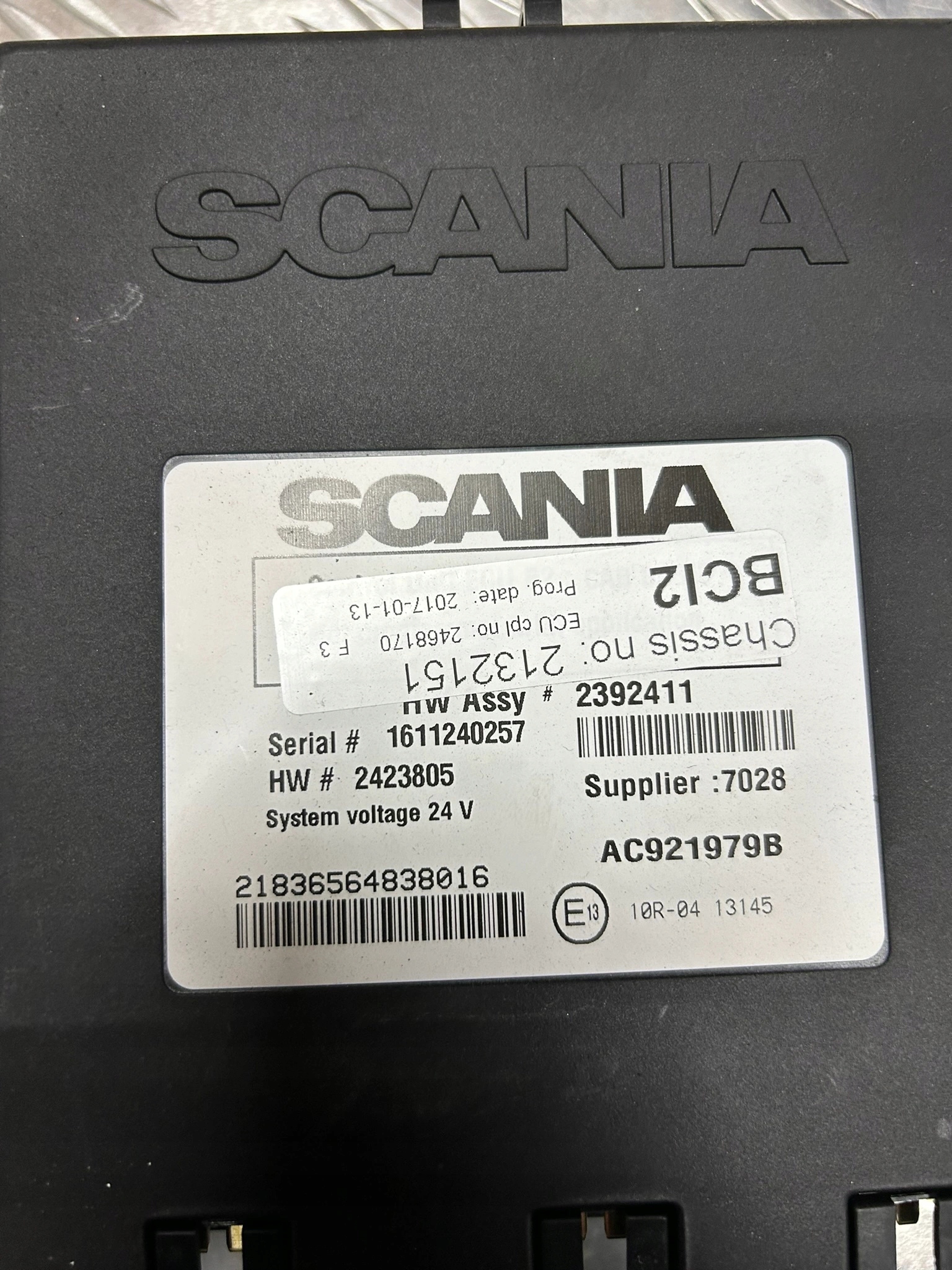 STEROWNIK MODUŁ ZABUDOWY BCI2 SCANIA NTG - obrazek 8