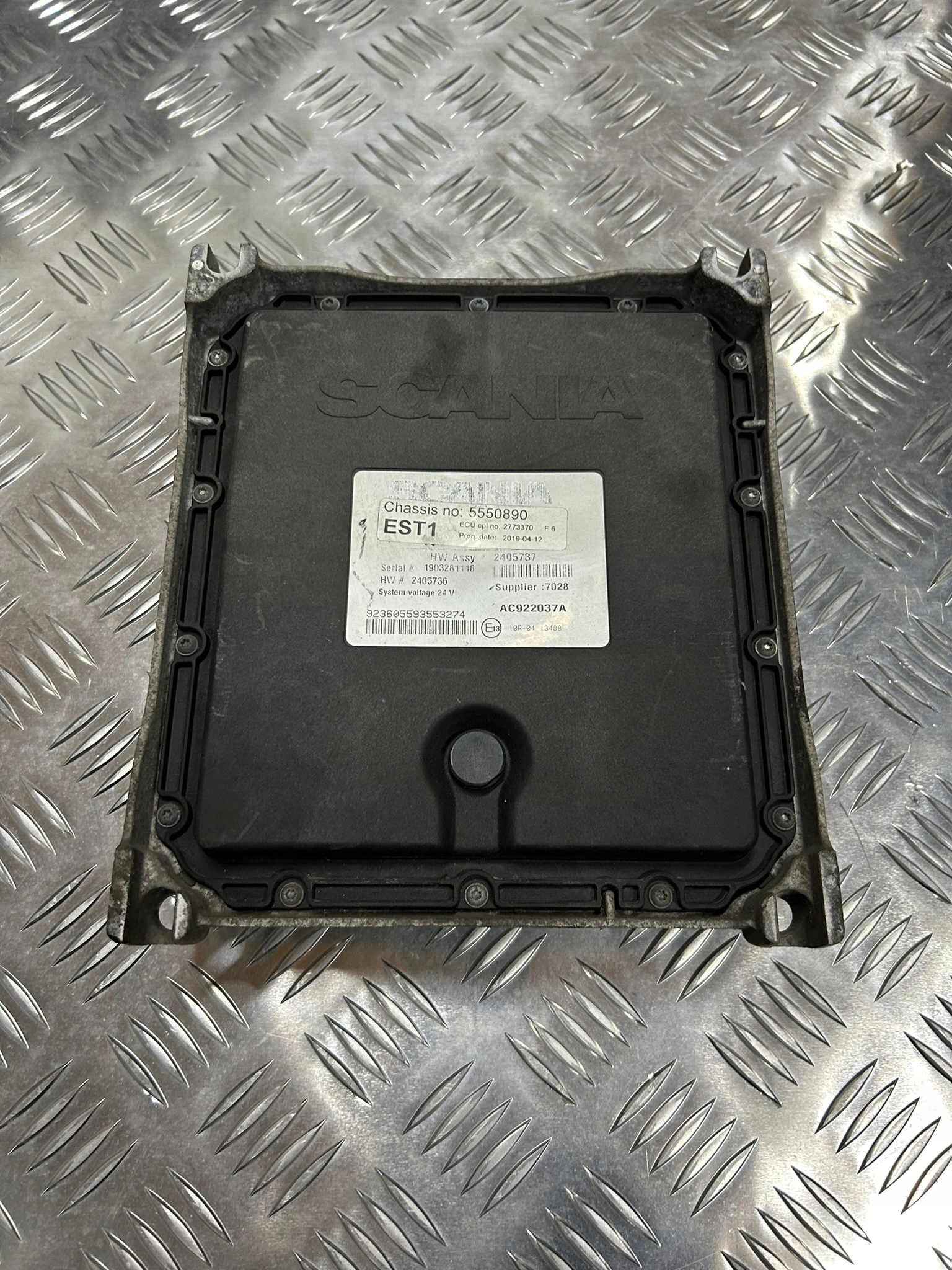 STEROWNIK OSI SKRĘTNEJ EST 1 SCANIA NTG - obrazek 3