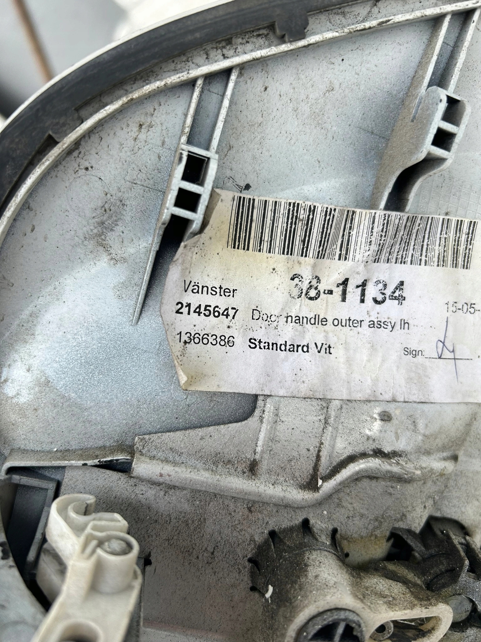 KLAMKA CHROM CHROMOWANA SCANIA R STREAMLINE - obrazek 5