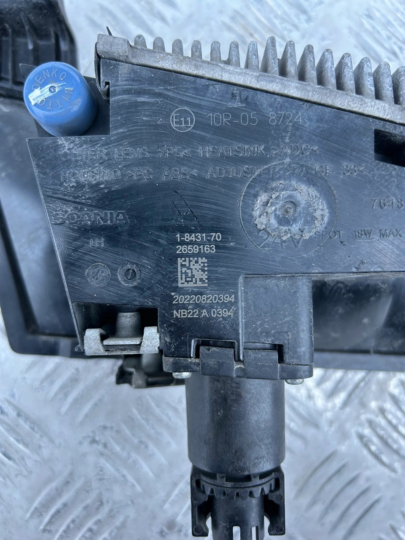 HALOGEN LAMPA ATRAPY SCANIA NTG LEWA - obrazek 2