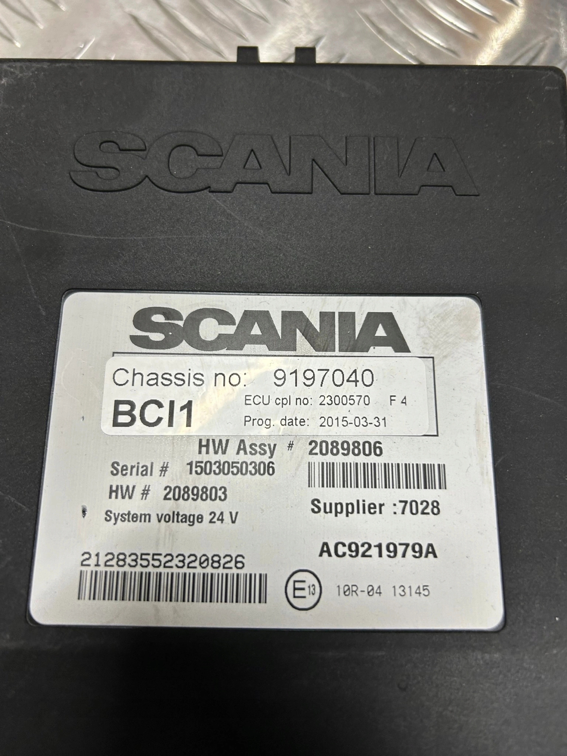 STEROWNIK MODUŁ ZABUDOWY BCI SCANIA R - obrazek 2