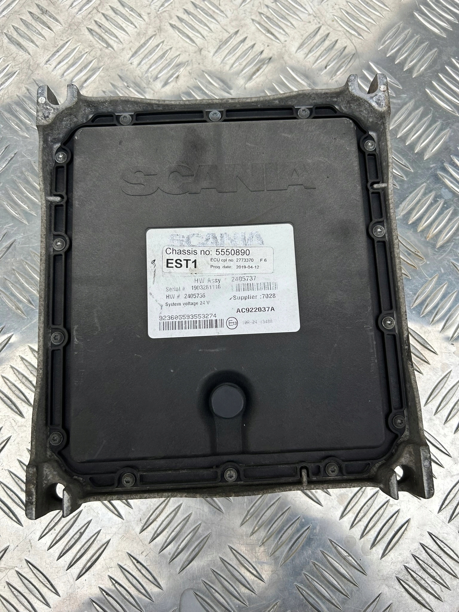 STEROWNIK OSI SKRĘTNEJ EST 1 SCANIA NTG - obrazek 9