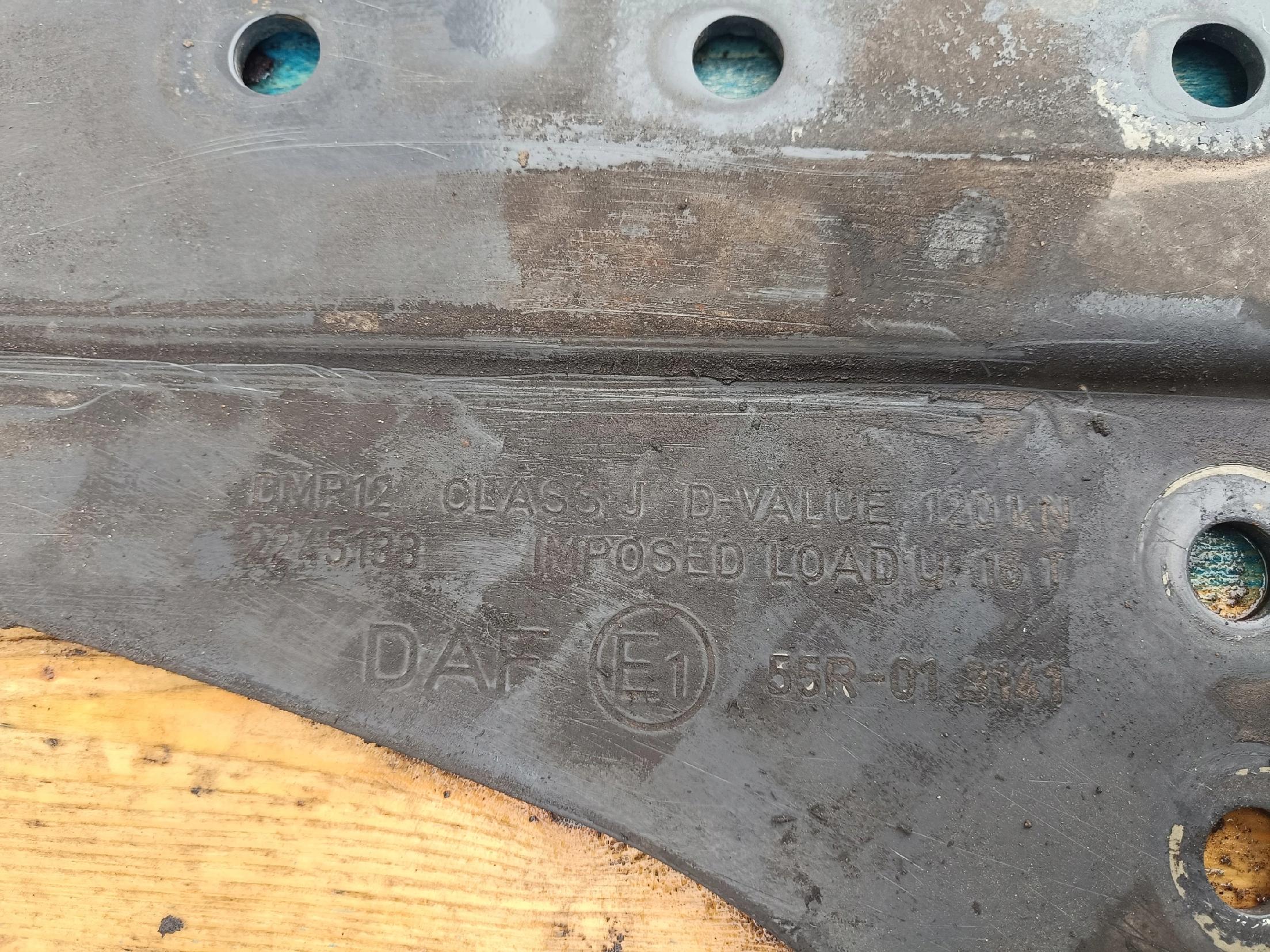 BLACHA PŁYTA SIODŁA 4,5 CM SCANIA - obrazek 6