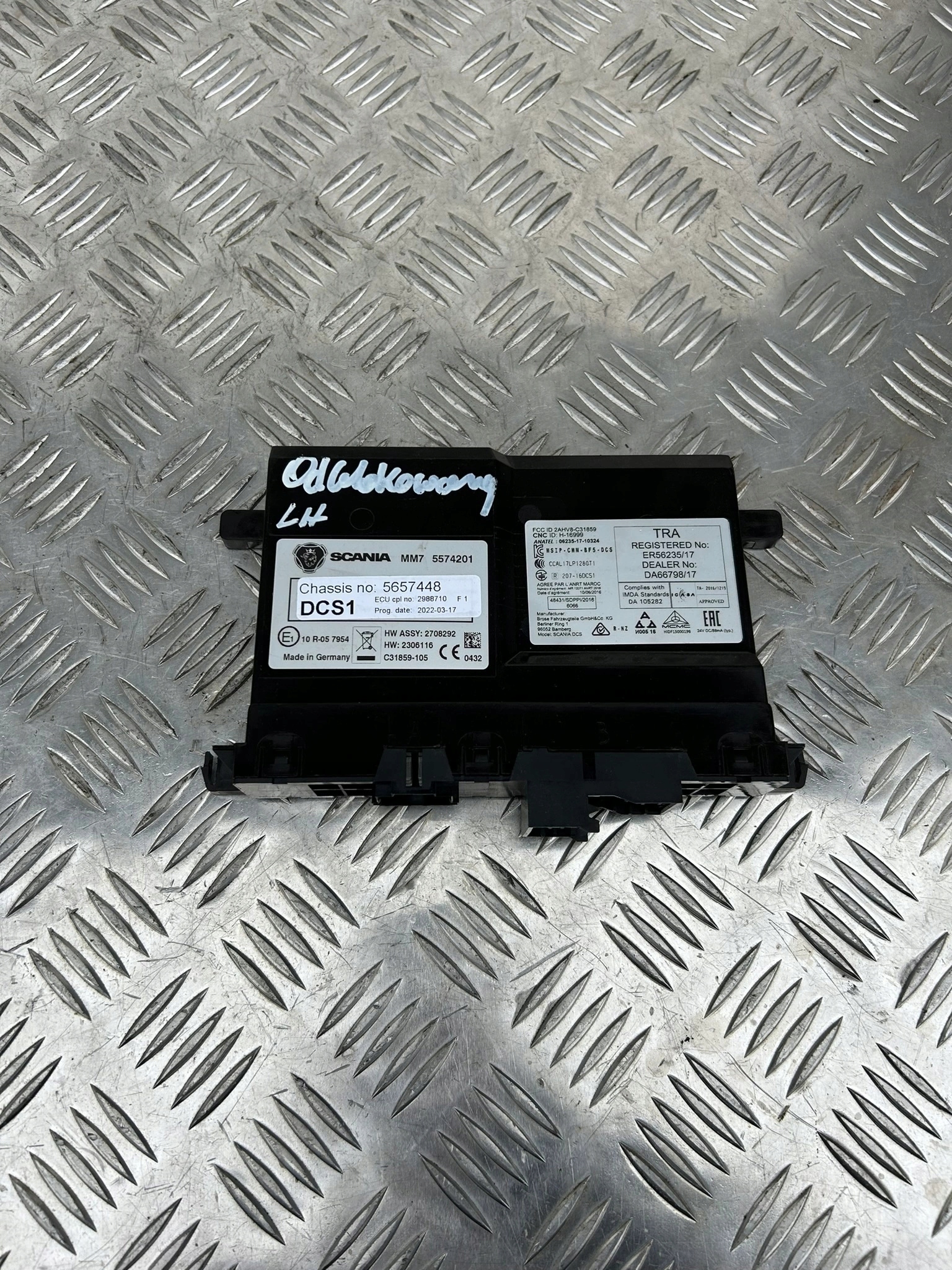 STEROWNIK MODUŁ DRZWI PDS1 SCANIA NTG PRAWA STRONA - obrazek 3