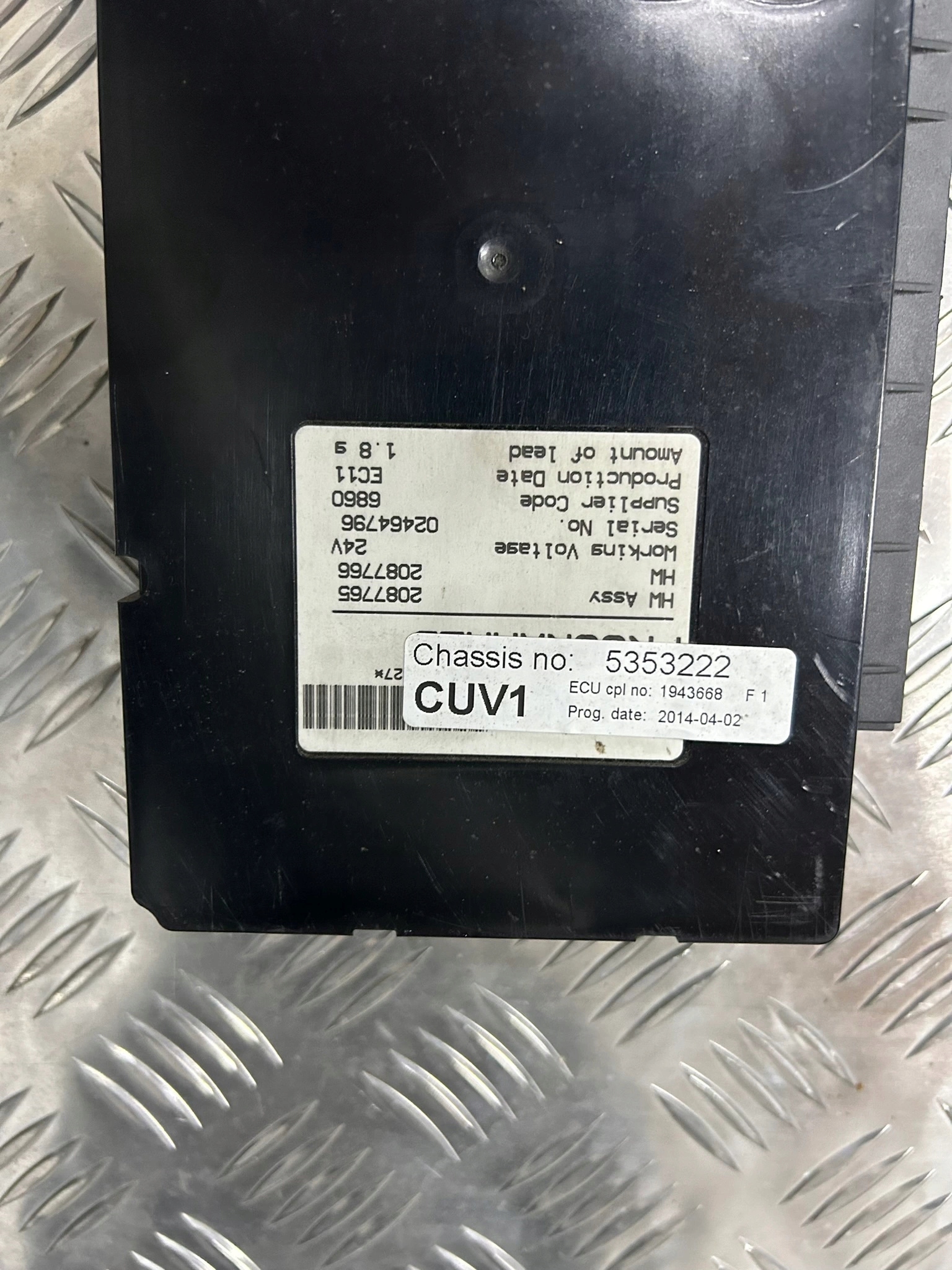 KOORDYNATOR STEROWNIK ŚWIATEŁ VIS CUV 1 SCANIA - obrazek 2