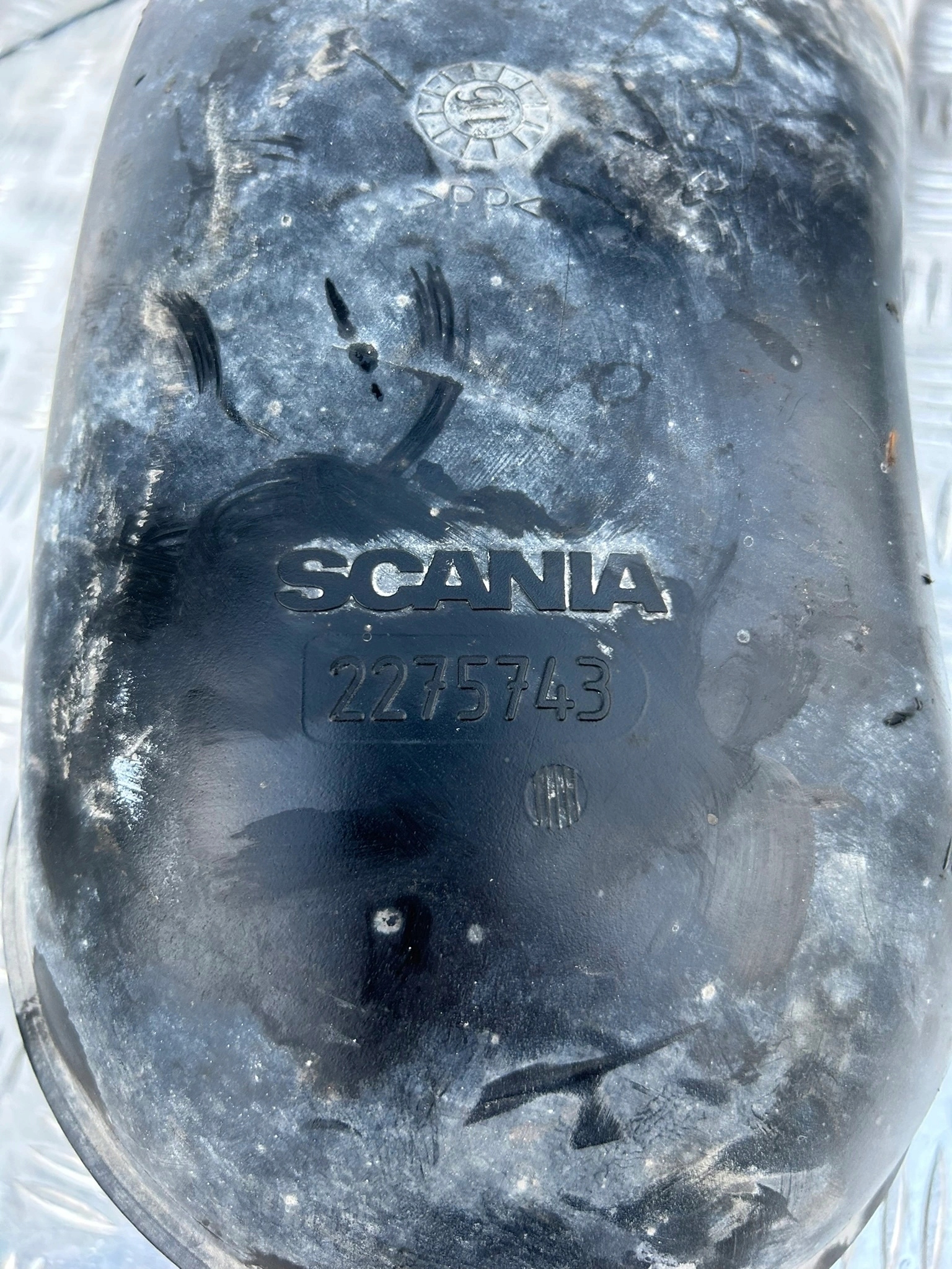 RURA FAJKA DOLOT POWIETRZA INTERCOOLERA SCANIA NTG - obrazek 3