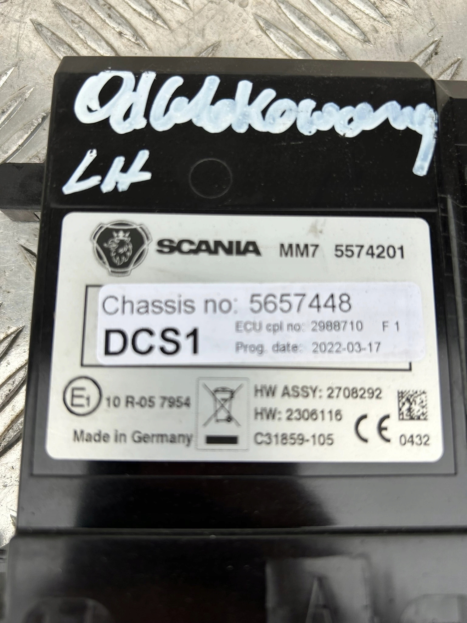 STEROWNIK MODUŁ DRZWI PDS1 SCANIA NTG PRAWA STRONA - obrazek 4