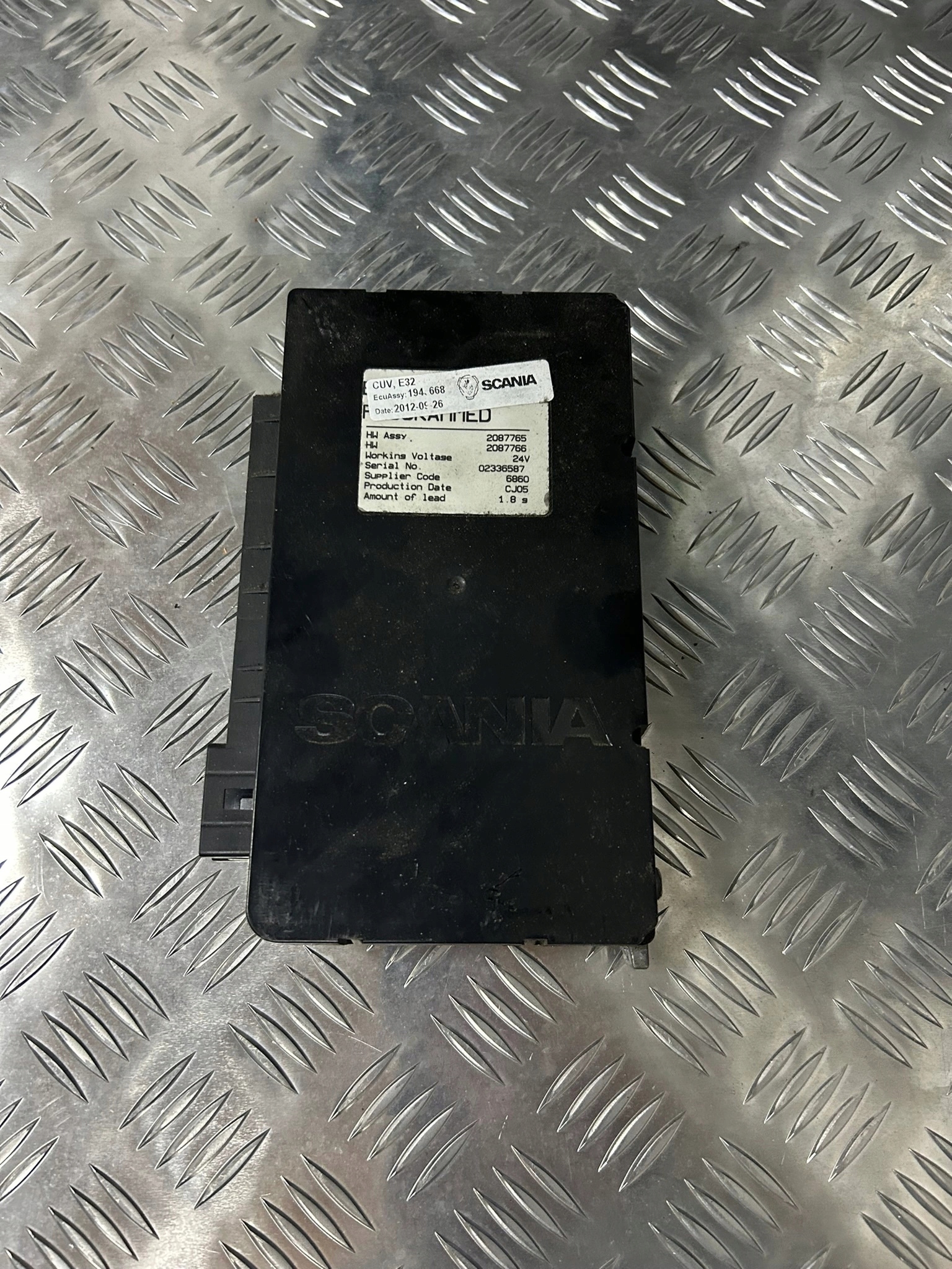 KOORDYNATOR STEROWNIK ŚWIATEŁ VIS CUV 1 SCANIA