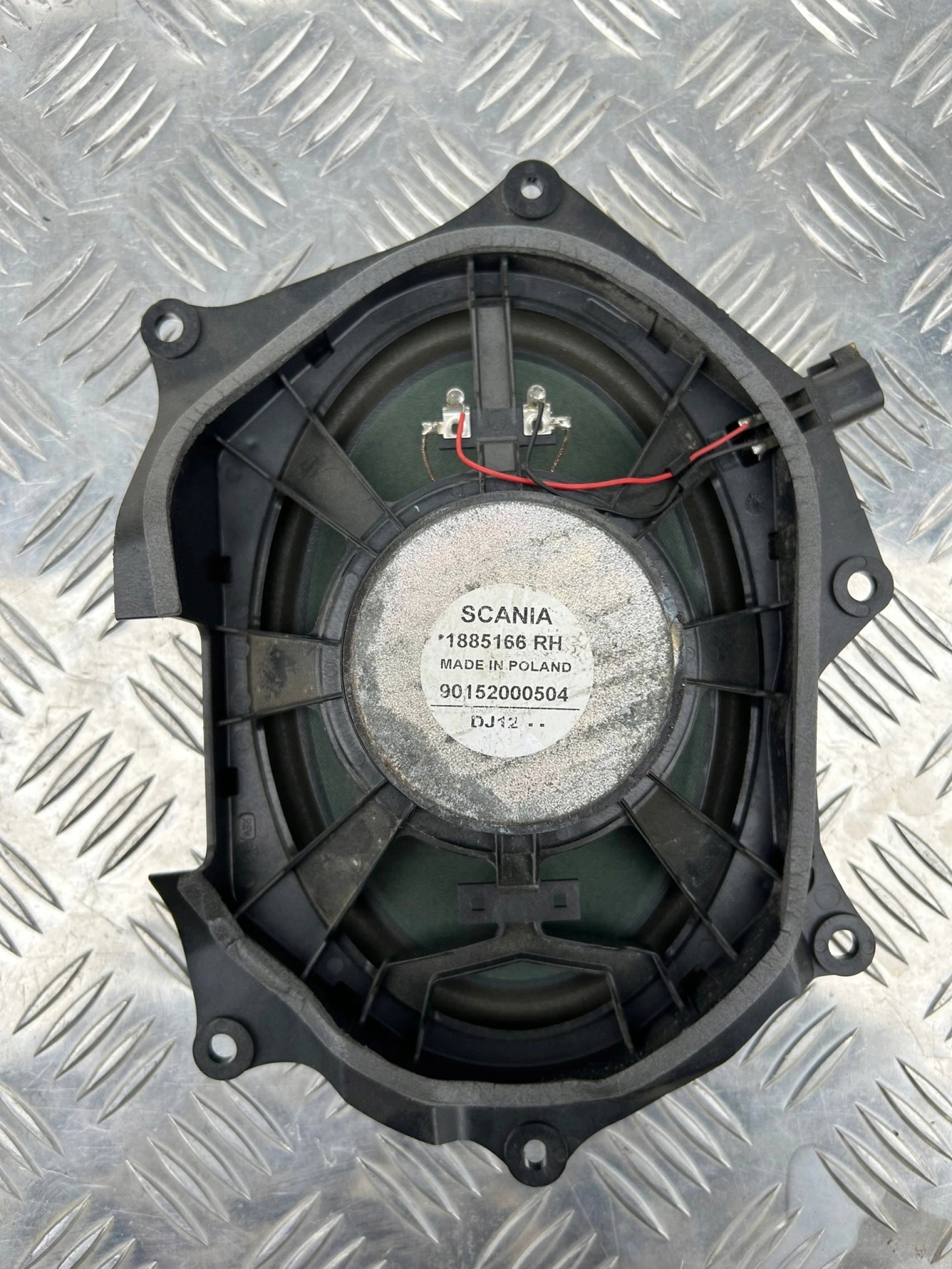 GŁOŚNIK DRZWI 2-PIN SCANIA R LEWA STRONA 1885165 - obrazek 7