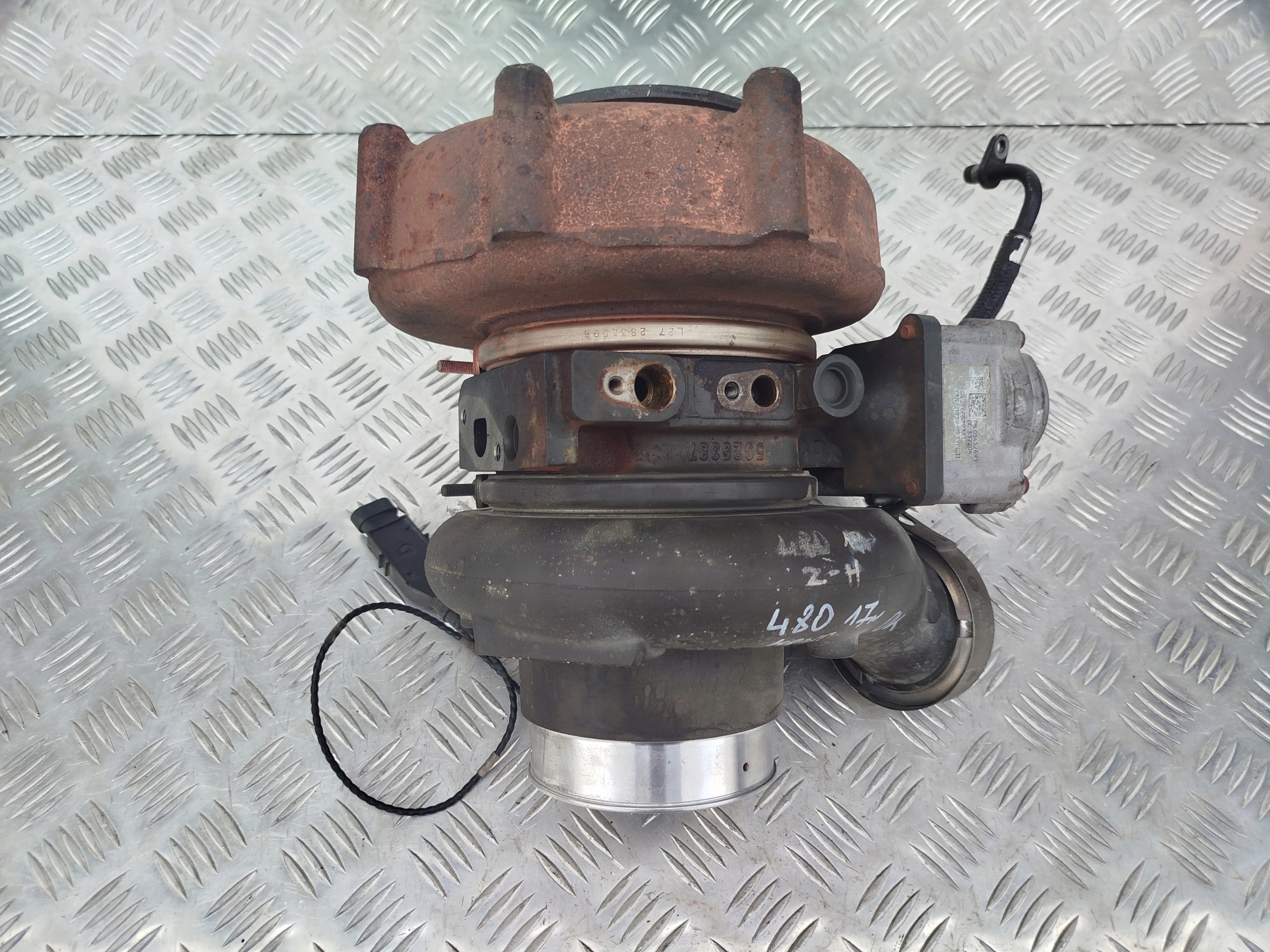 TURBINA TURBO TURBOSPRĘŻARKA DAF XF 106 LIFT 480 - obrazek 3